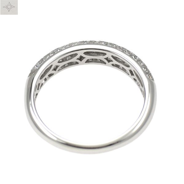 GSTV K18WG ダイヤモンド リング ミステリーセッティング - メルカリ