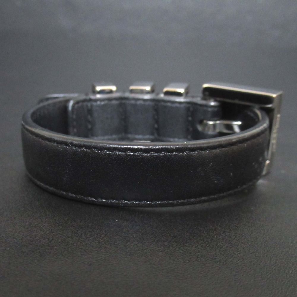 saint laurent paris leather ブレスレット エディ期 美品 SAINT LAURENT PARIS サンローランパリ エディ期 レザー ベルト