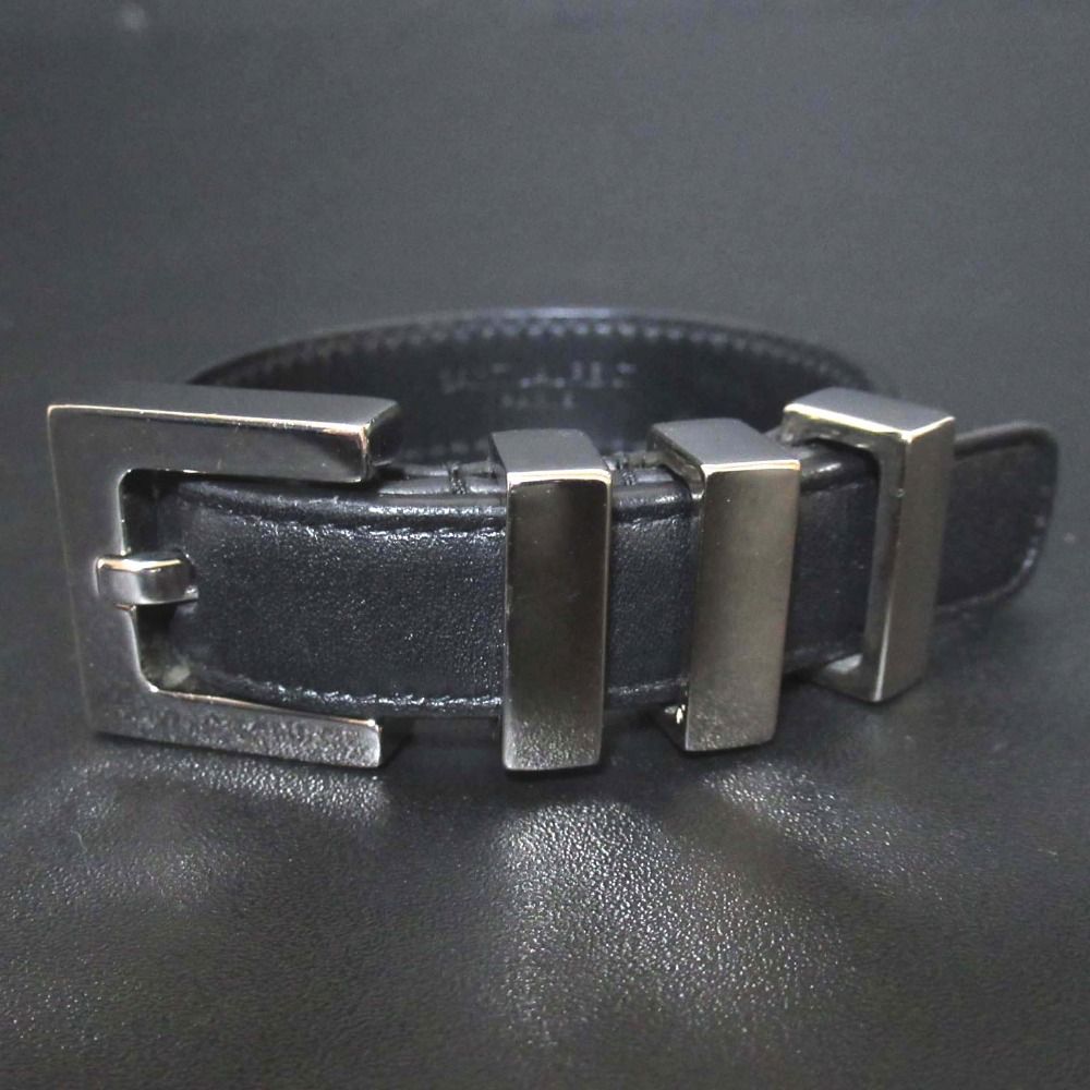 saint laurent paris leather ブレスレット エディ期 美品 SAINT LAURENT PARIS サンローランパリ エディ期 レザー ベルト