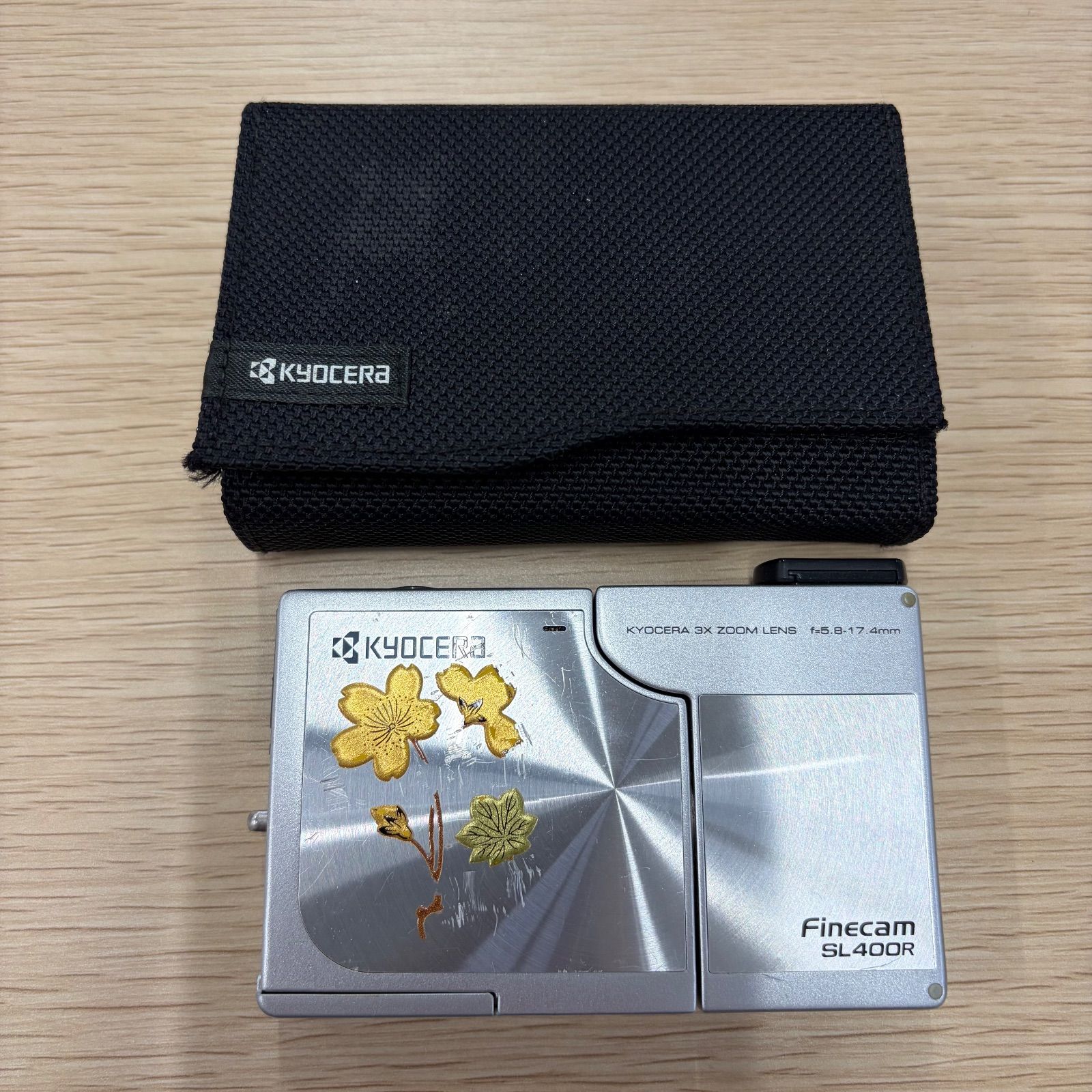 KYOCERA/京セラ Finecam SL400R コンデジ デジカメ - メルカリ