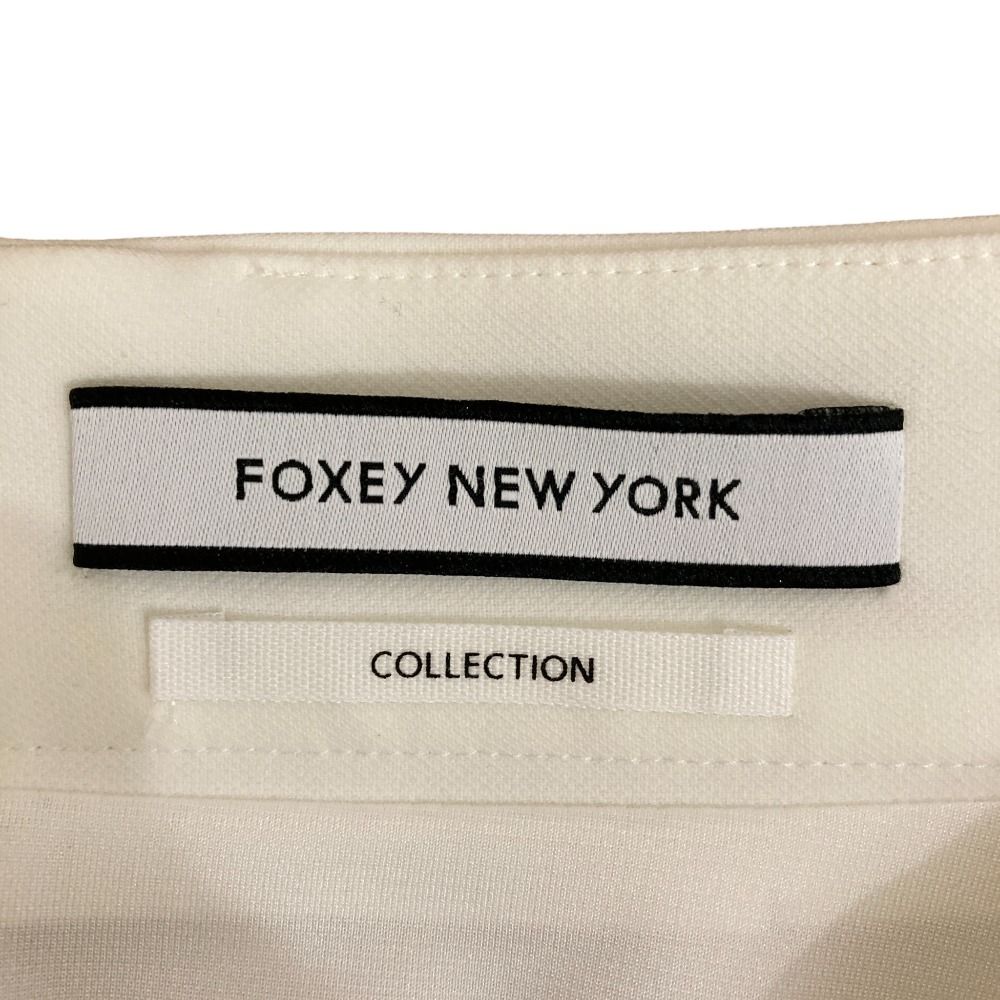 美品 FOXEY NEW YORK フォクシーニューヨーク ストレッチスーチング