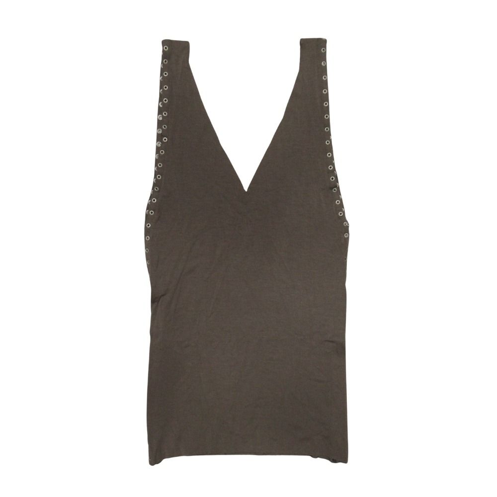 未使用 L.G.B. ルグランブルー ハトメ金具 装飾 タンクトップ