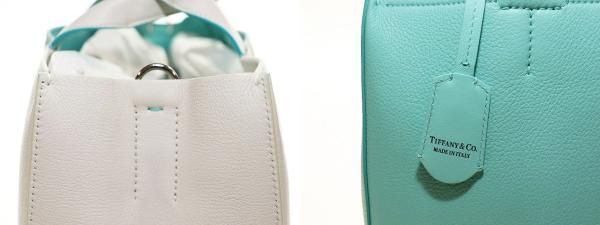 ティファニー(Tiffany)2way レディース ハンドバッグ ティファニー TIFFANY & CO. バイカラー ミニ 2WAYハンドバッグ