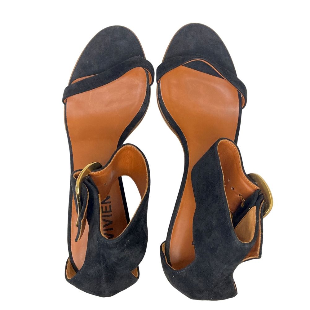 ミッシェルヴィヴィアン 37 23.5㎝ 未使用　サンダル 良品 MICHEL VIVIEN ミッシェルヴィヴィアン アンクルストラップ