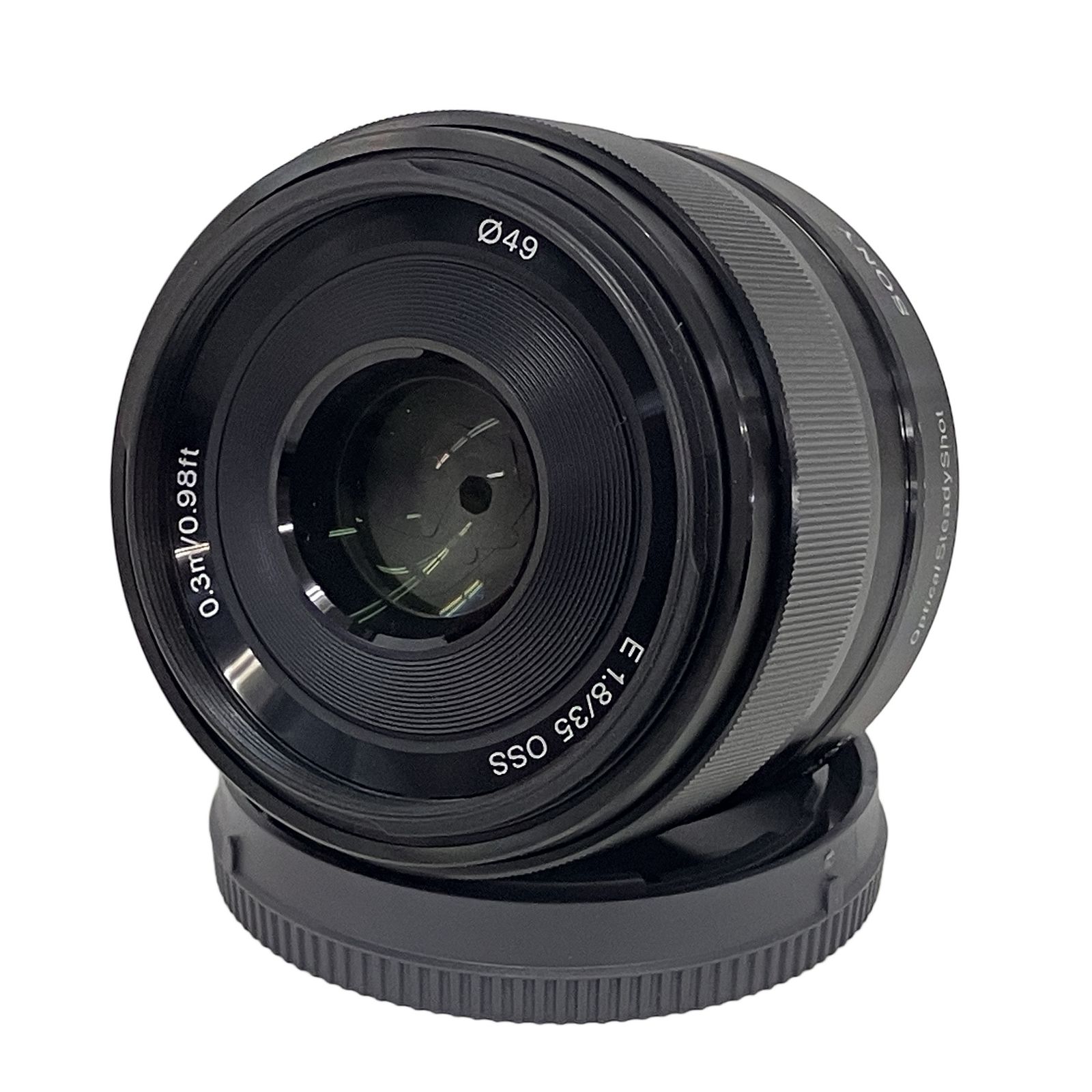 【開封済み新古品】SEL35F18 SONY ソニー SEL35F18 E35mm F1.8 OSS 単焦点 レンズ Eマウント カメラ