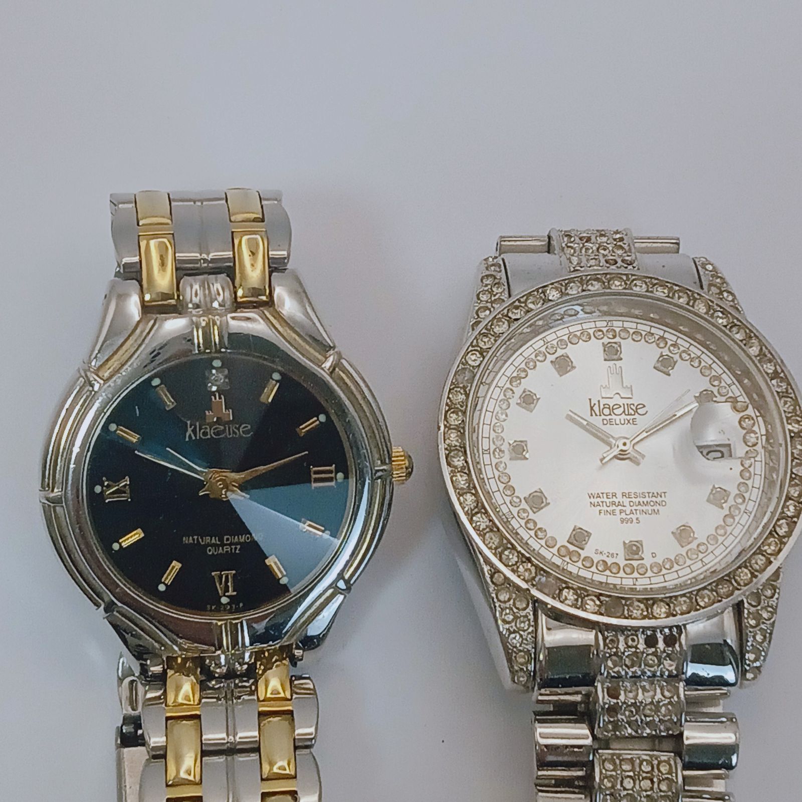 Klaeuse 腕時計 3点セット まとめクオーツ FINE GOLD FILLED 999.9 SK 