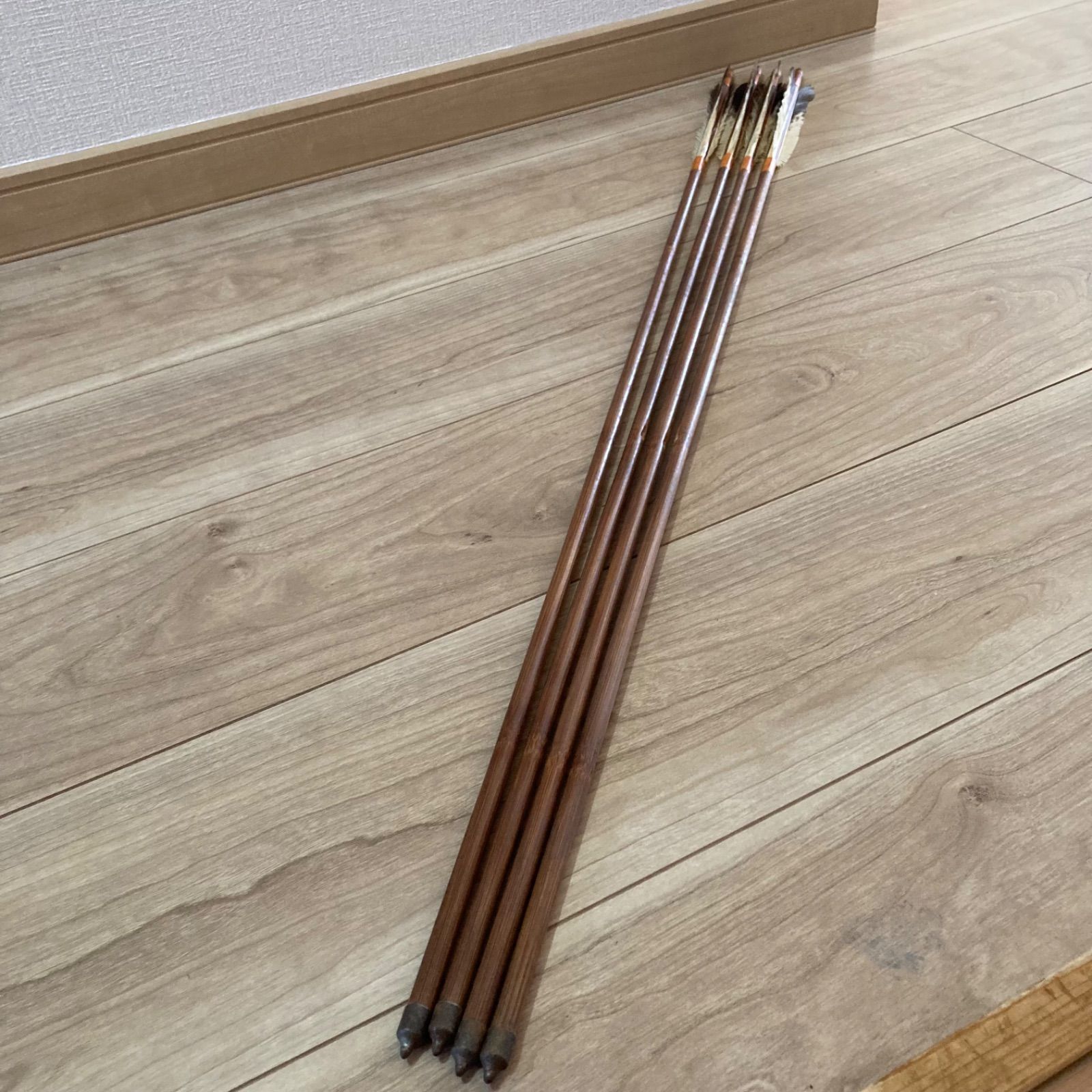 ⭐️ 竹矢 4本セット 長さ約90cm 重さ約25.5g ① - メルカリ