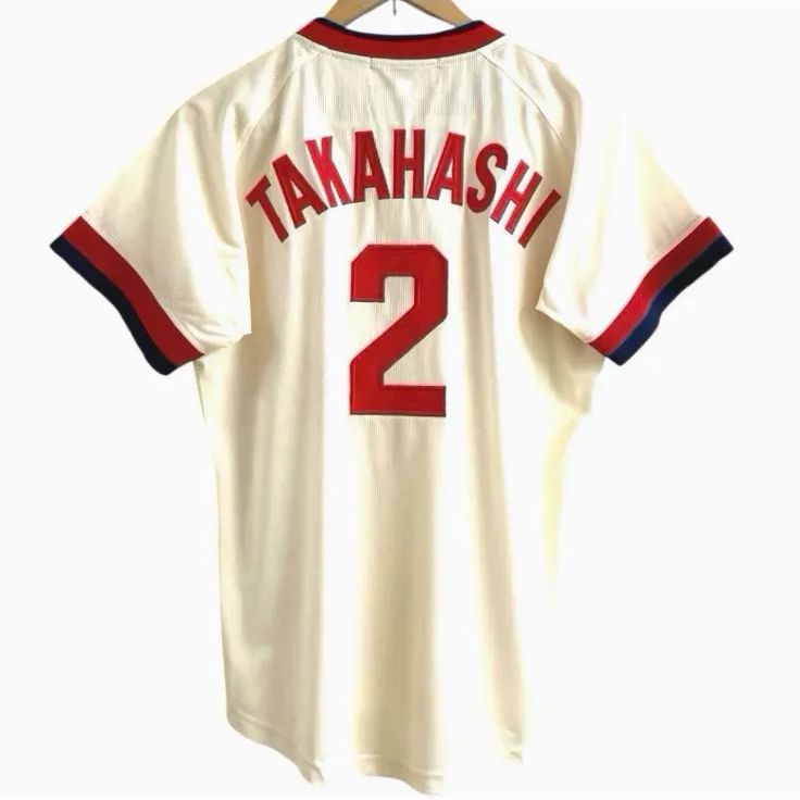 MIZUNO ミズノ 広島東洋カープ 歴代 ユニフォーム 復刻 #2 高橋慶彦 S