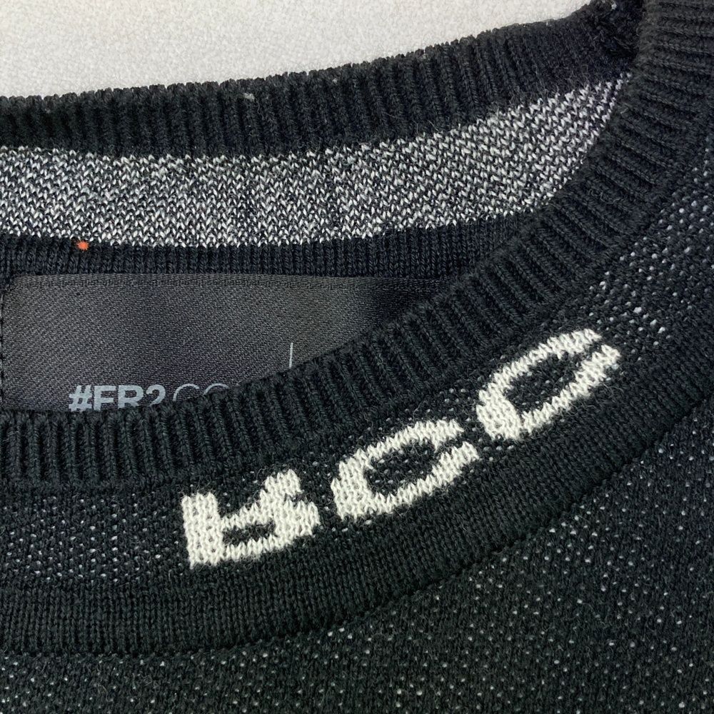 サイズ：M FR2 GOLF エフアールツーゴルフ 半袖ニット ブラック系