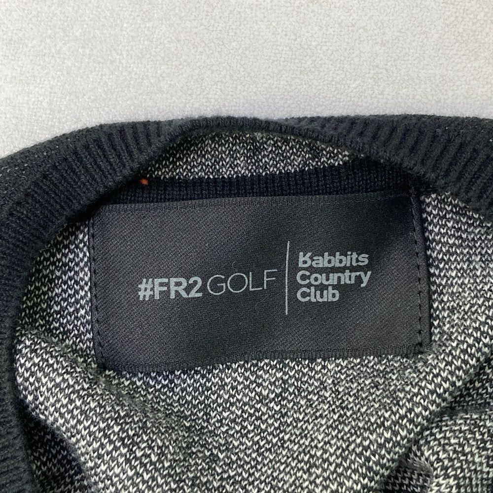 サイズ：M FR2 GOLF エフアールツーゴルフ 半袖ニット ブラック系