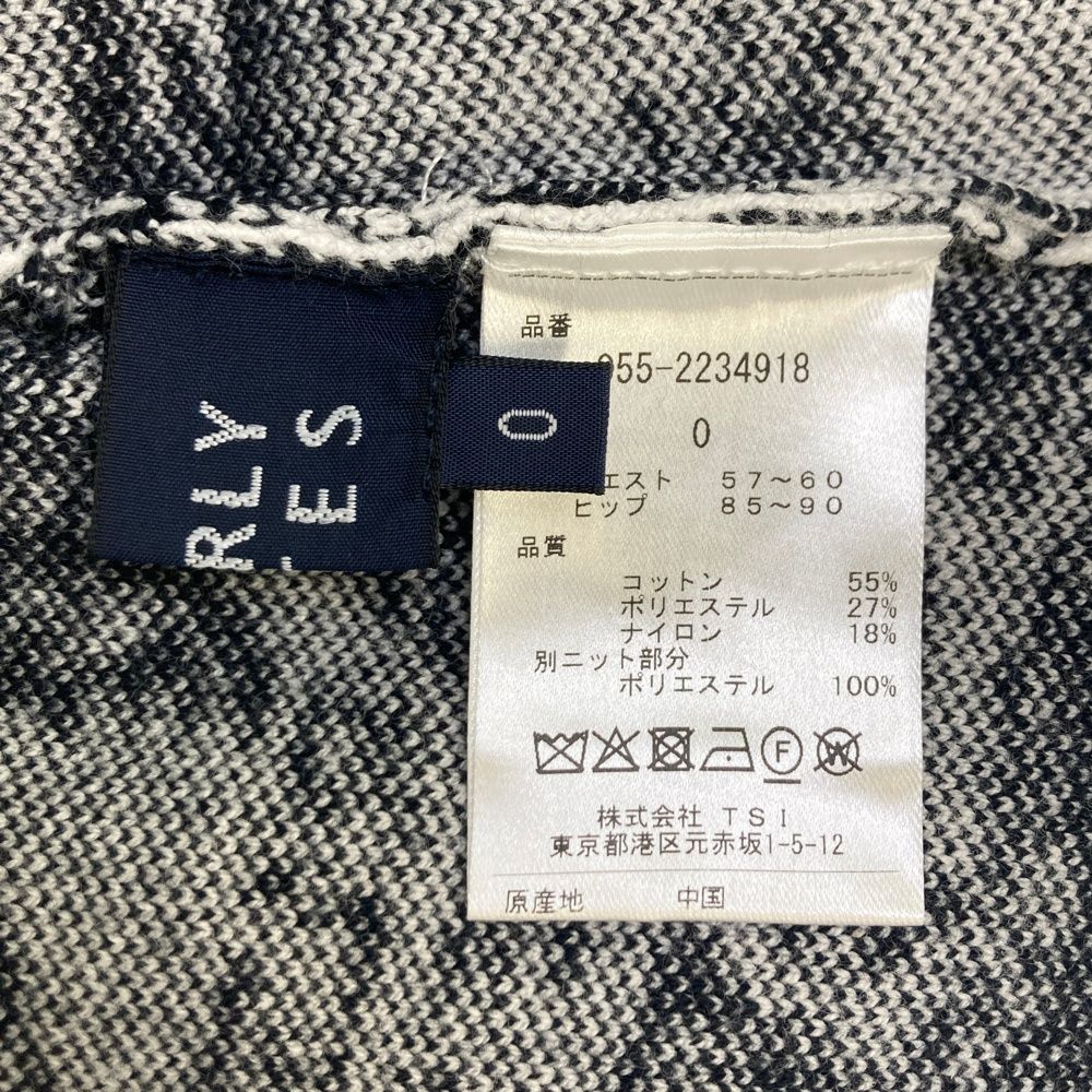 サイズ：0 PEARLY GATES パーリーゲイツ ; ニットスカート 総柄 ホワイト系 [240101594975] ゴルフウェア レディース ストスト サイズ：0 PEARLY GATES パーリーゲイツ ; ニットスカート 総柄