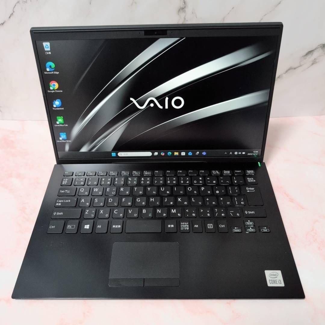 vaio pro PK 第10世代 i3 8G 256GB 黒 2021 vaio pro PK 第10世代 4K i3 8G 256GB 2021 - メルカリ
