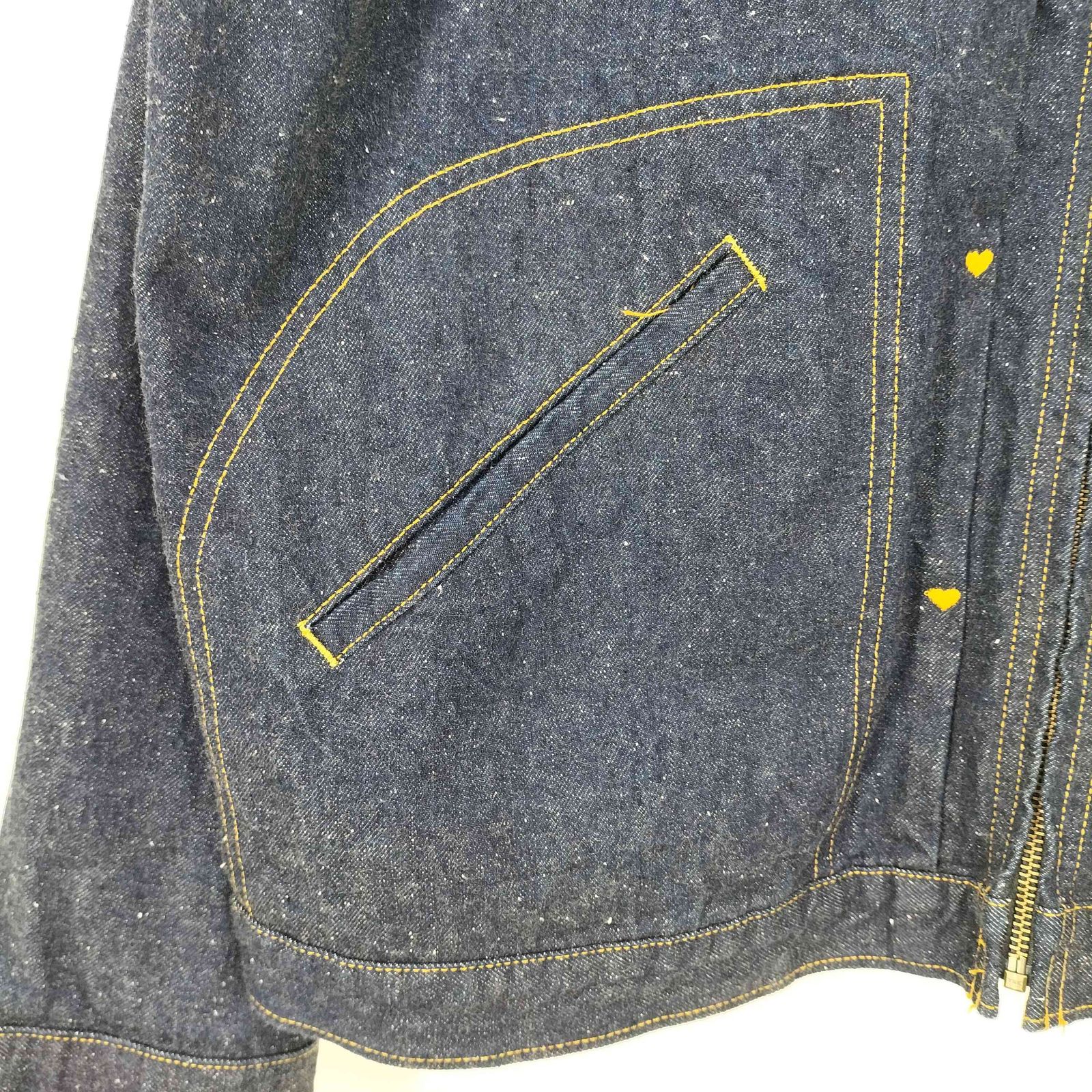 ヒューマンメイド HUMAN MADE 25aw ZIP-UP DENIM WORK JACKET メンズ 