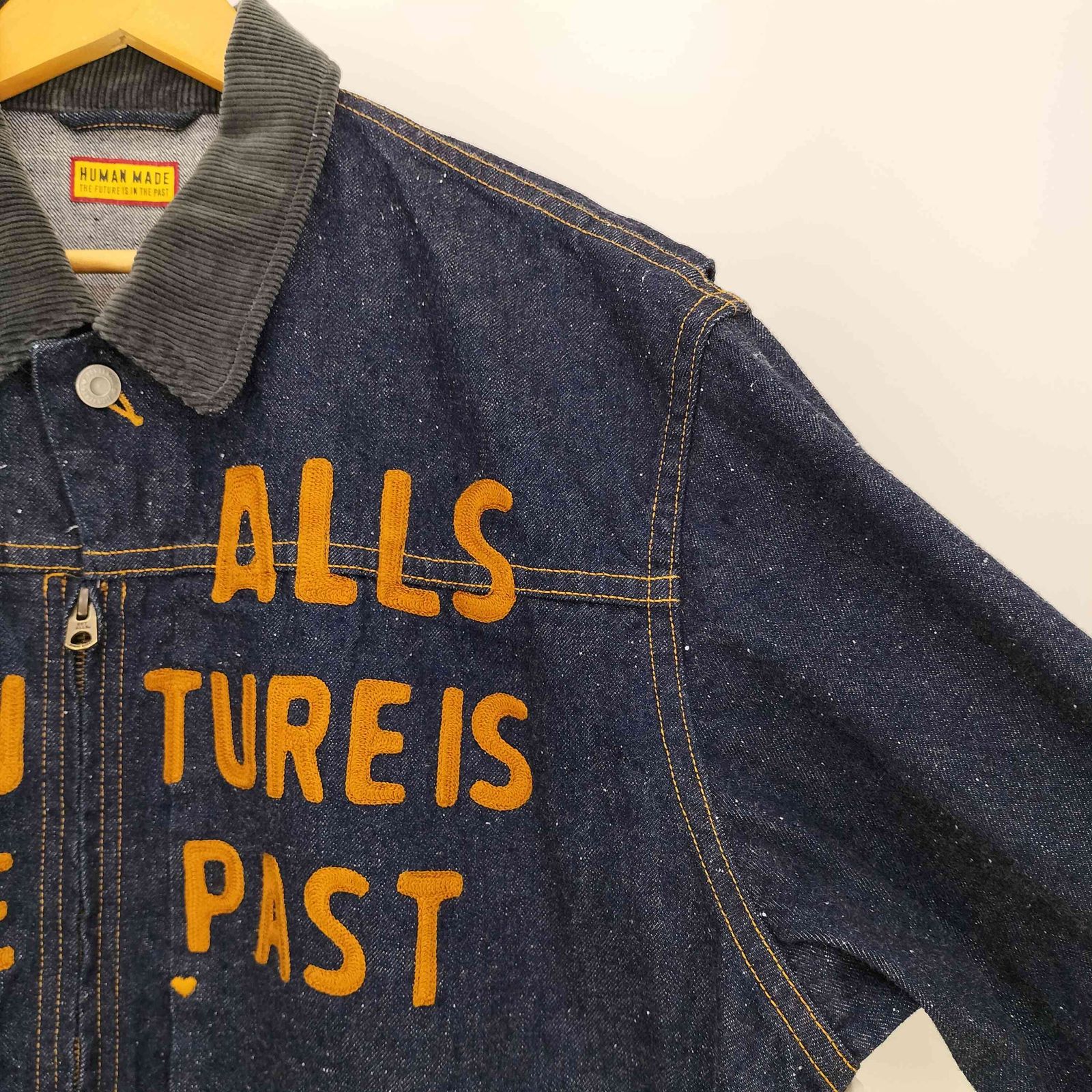 ヒューマンメイド HUMAN MADE 25aw ZIP-UP DENIM WORK JACKET メンズ 