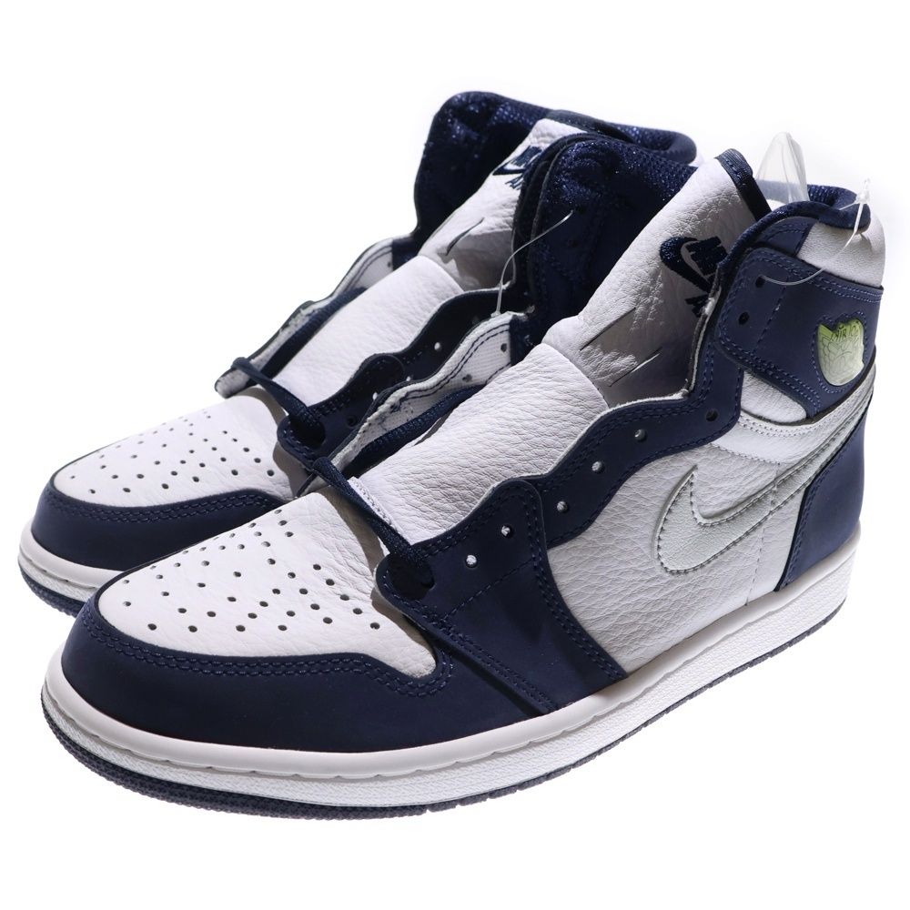 Nike Air Jordan 1 ネイビー/ホワイト ハイカット Nike Air Jordan 1 ネイビー/ホワイト ハイカット