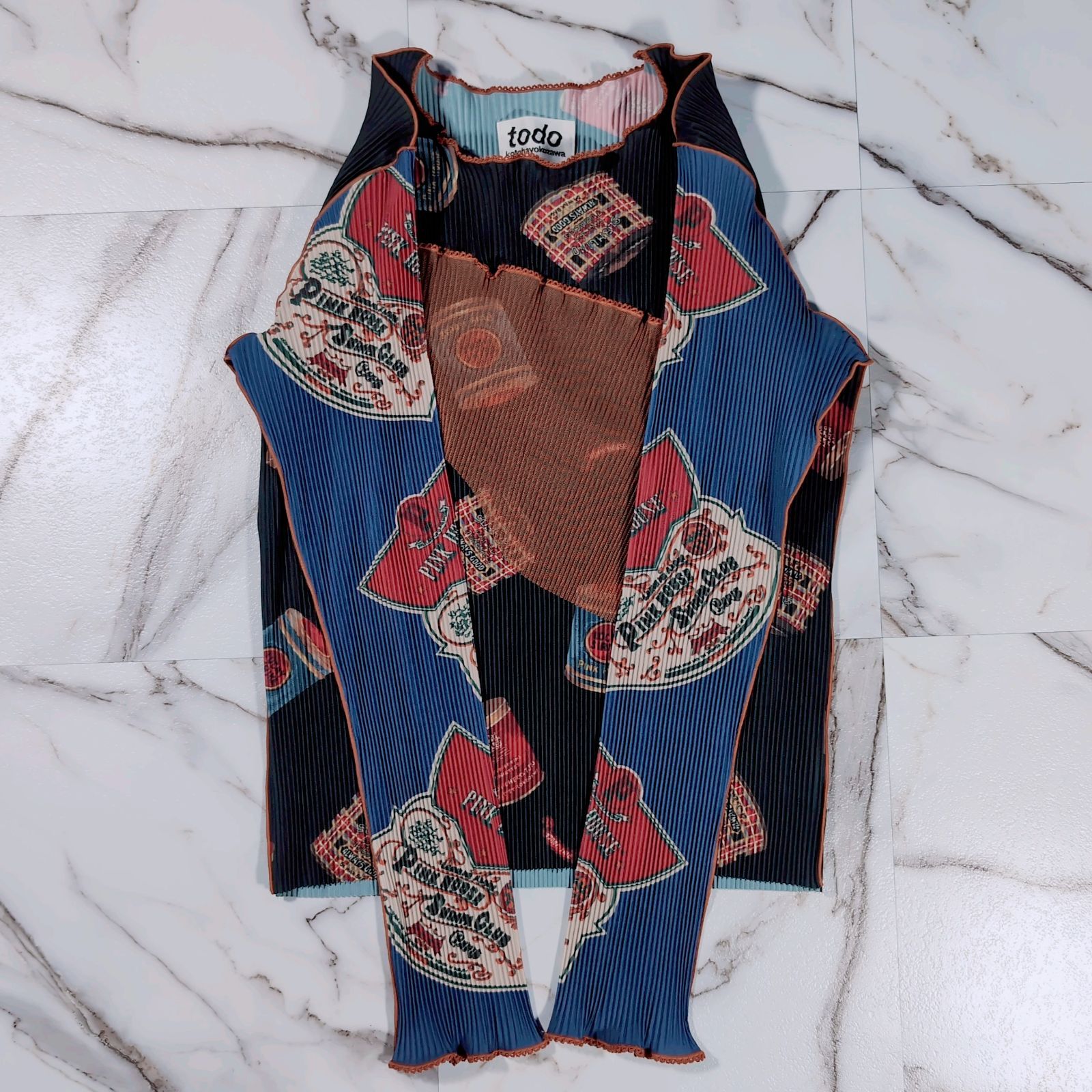 24AW todo kotohayokozawa × PINK HOUSE プリーツ デザイナー横澤琴葉