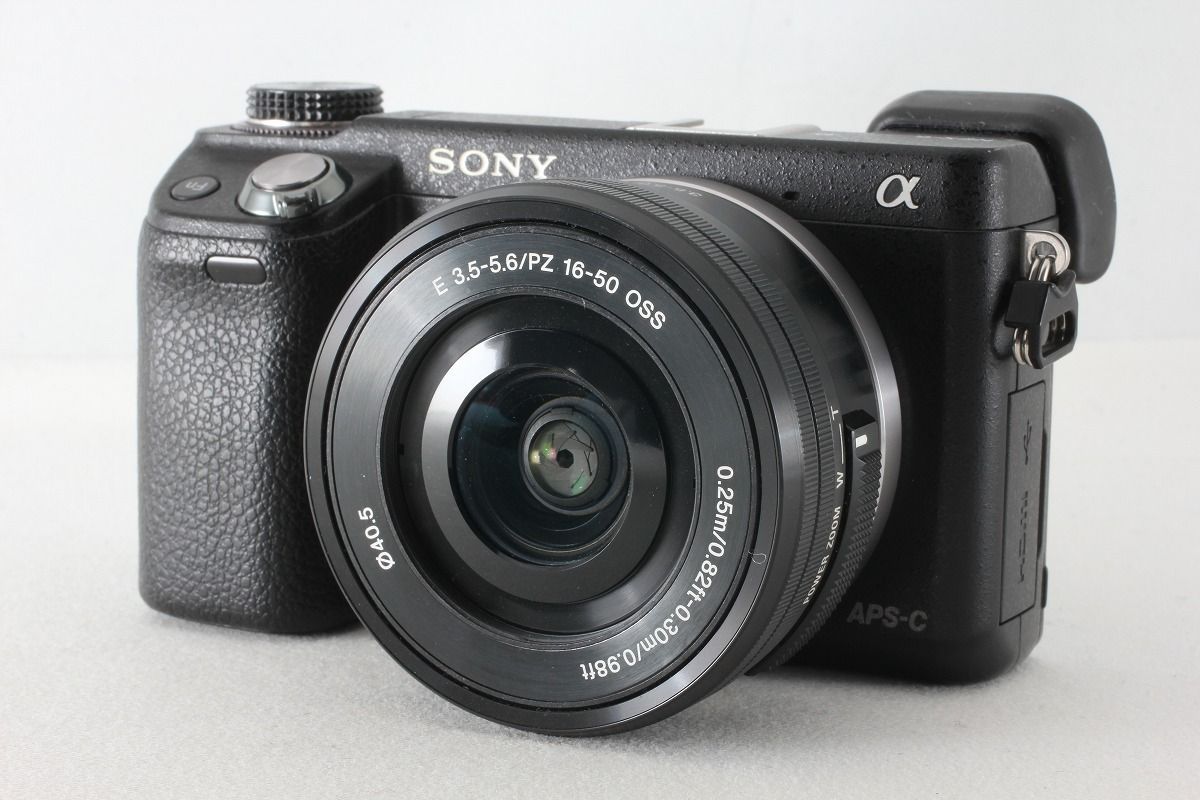 ソニー SONY α NEX-6L パワーズームレンズキット ブラック ミラーレス