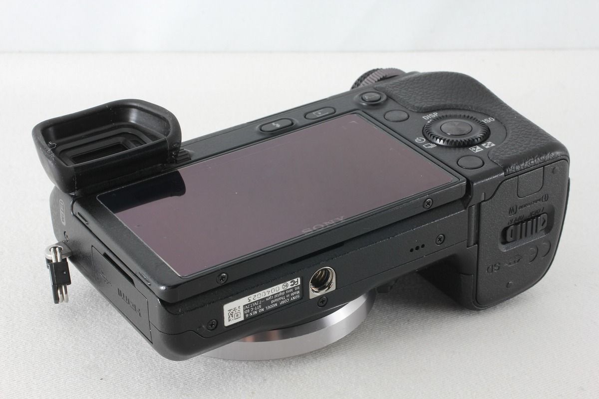 ソニー SONY α NEX-6L パワーズームレンズキット ブラック ミラーレス