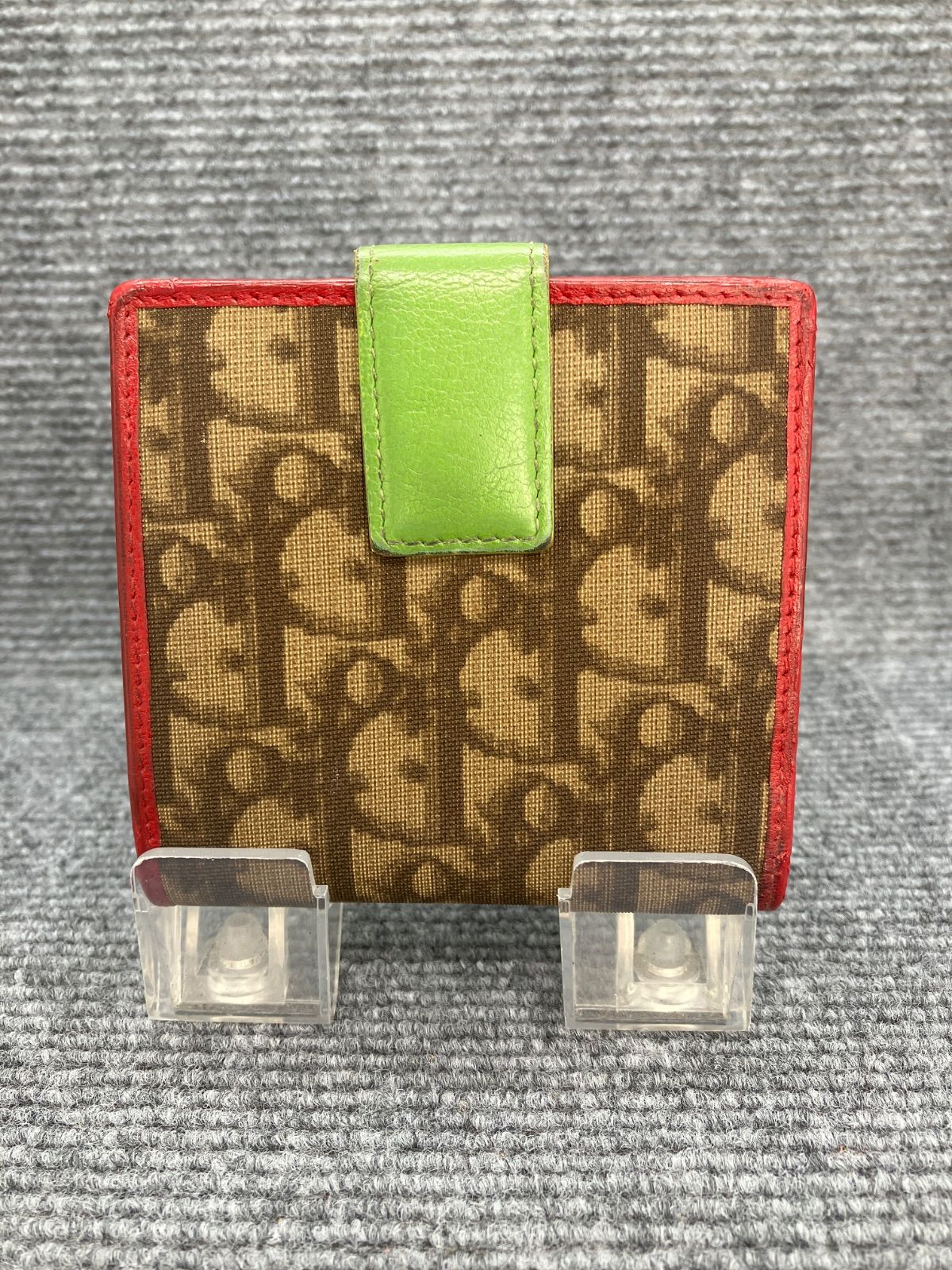 Christian Dior ディオール 二つ折り財布 トロッター ラスタカラー