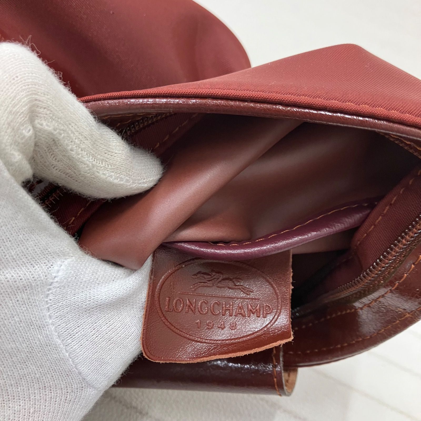 7975 LONGCHAMP ロンシャン ショルダーバッグ 斜めがけ ルプリアージュ