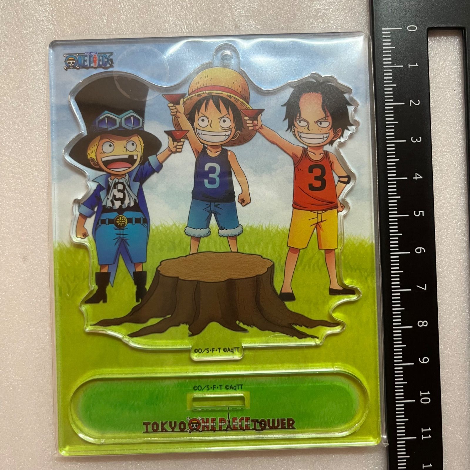 ONE PIECE ワンピース 三兄弟 幼少期 キーホルダー アクリルスタンド