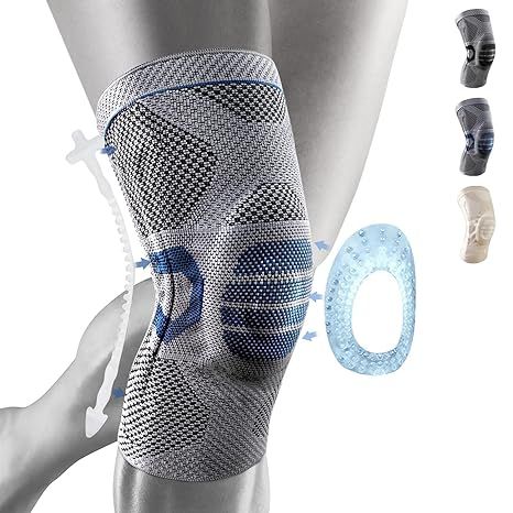 NEENCA 薄手 膝サポーター 半月板サポーター (XXL, ブルー) - メルカリ