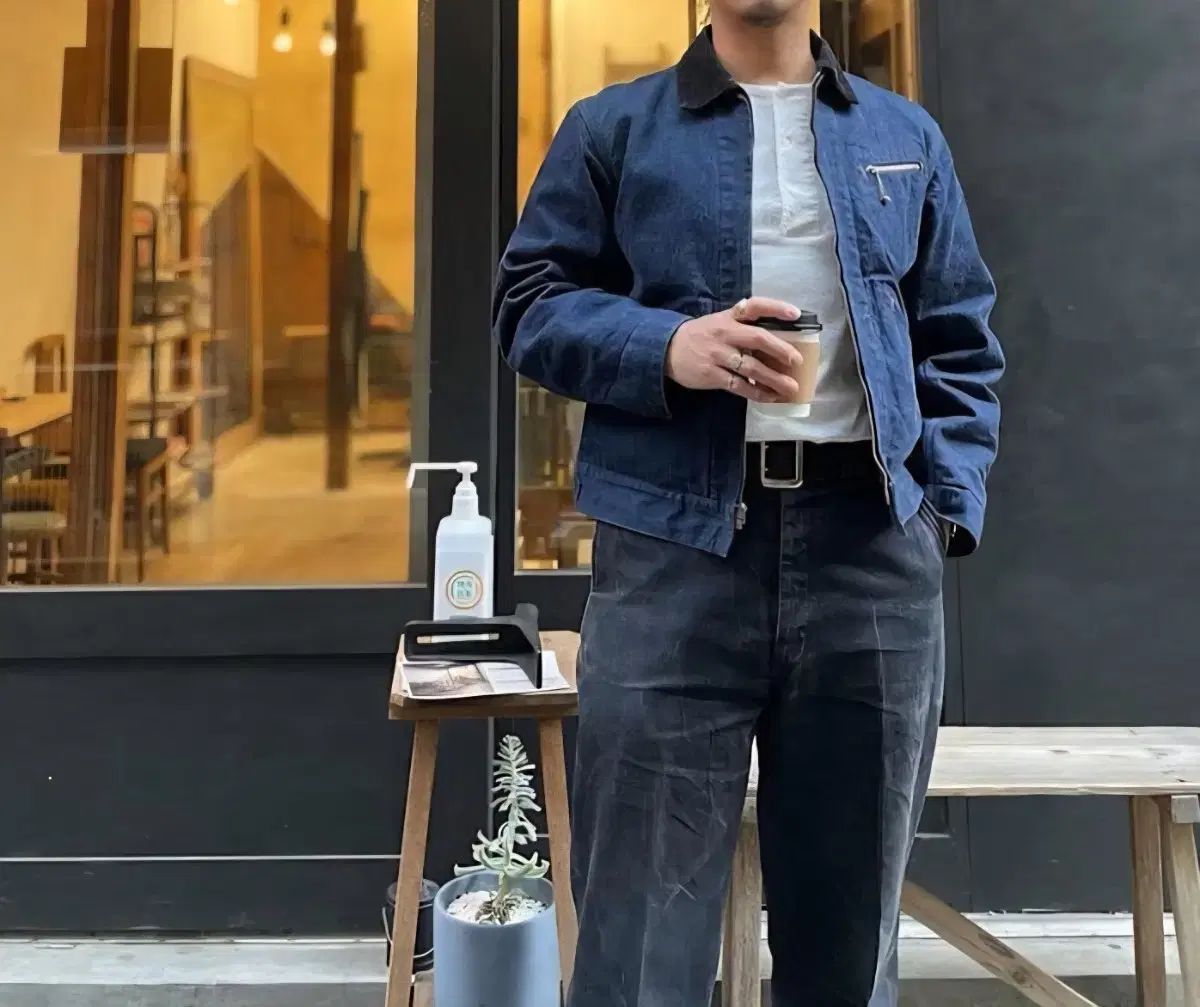 Atlast&CoアットラストTIMEWORNCLOTHING デニムジャケット アットラストアンドコー(at last&co) デニムコート 美品 At LAST&CO