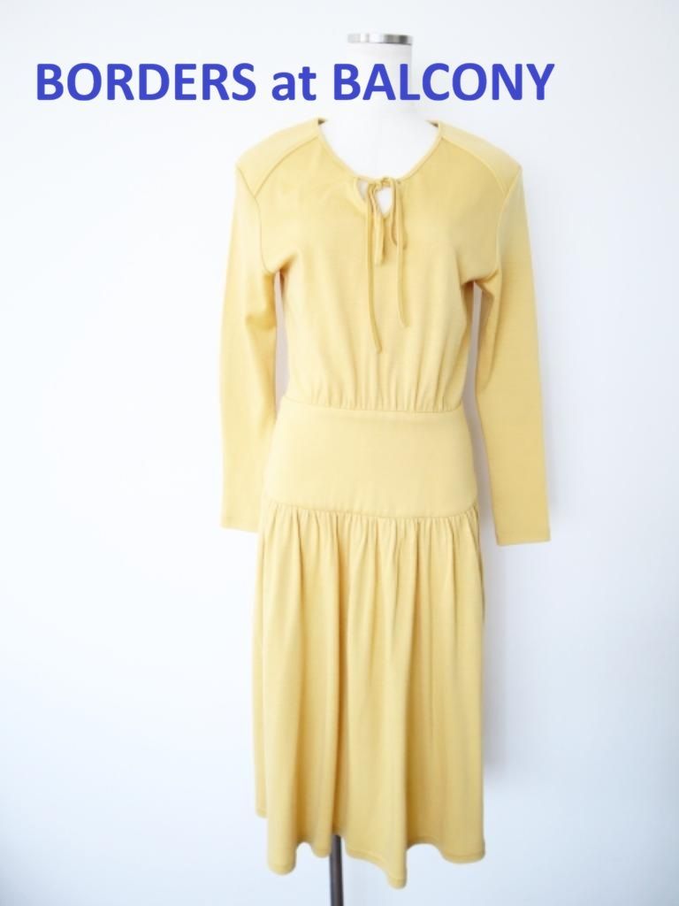 BORDERS at BALCONY ボーダーズアットバルコニー ウールジャージー