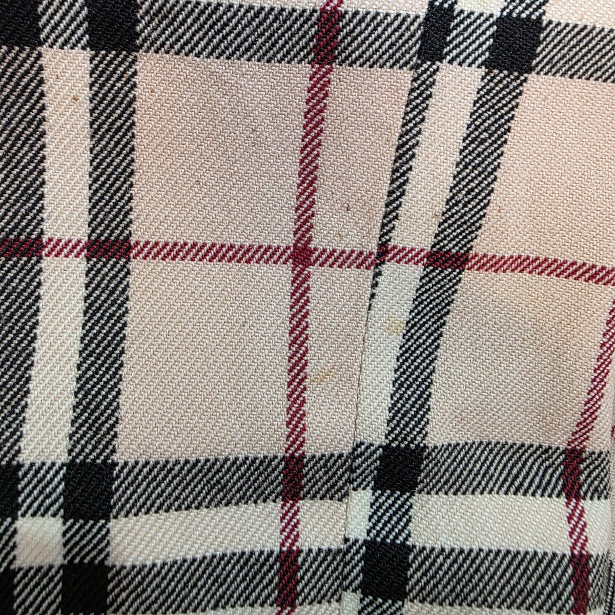 ヴィンテージ★バーバリーブルーレーベル ノバチェック柄 ウール 極美品♡ バーバリーブルーレーベル ノバチェック柄 ロングコート