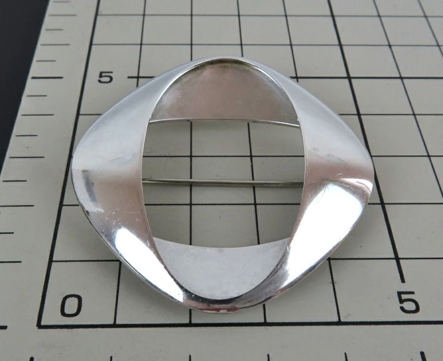 シルバー ブローチ 368 ヘニングコッペル 925 シルバー ブローチ 368