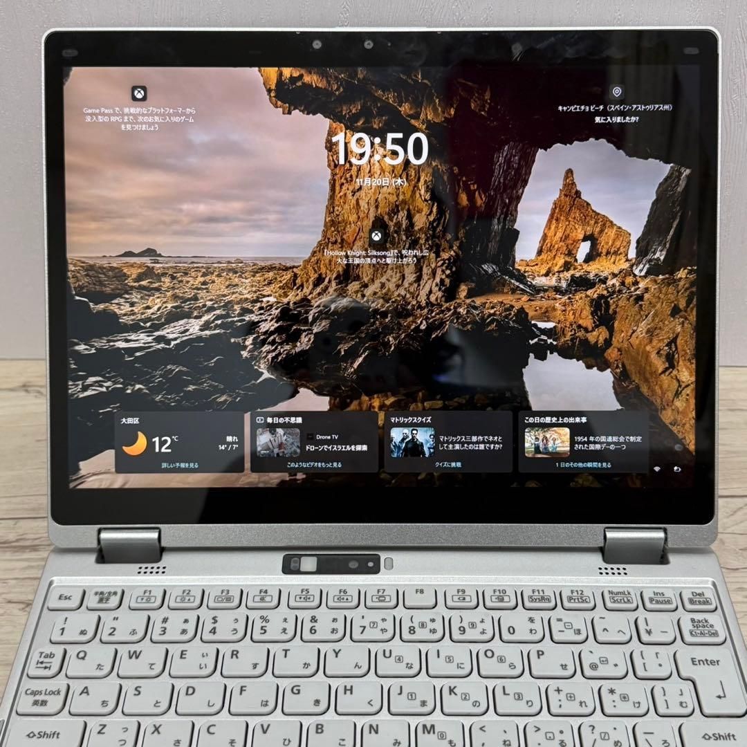 タッチ液晶 Let's note QV9 第10世代i5＆高解像度WQXGA Office付き