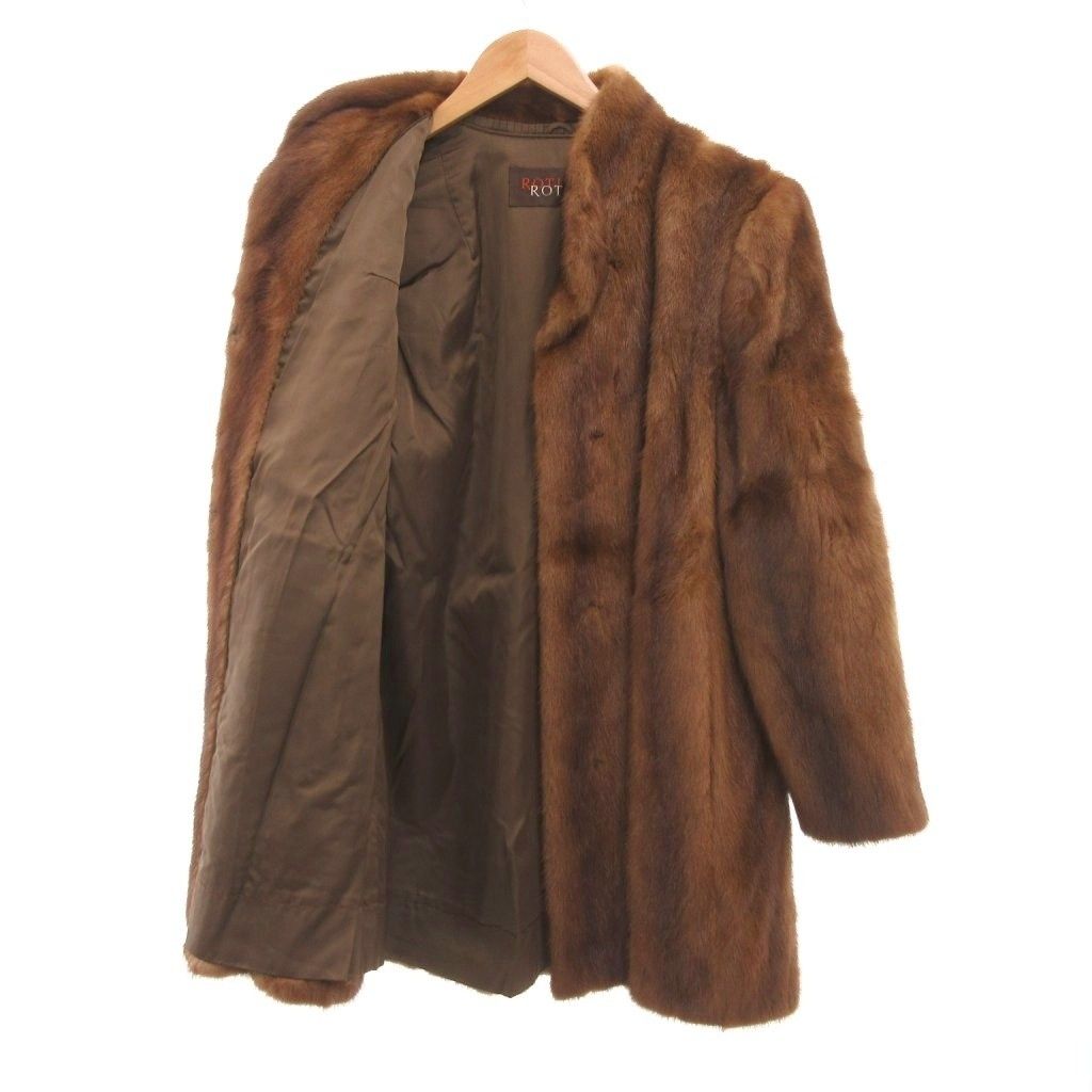 ロティニー ROTINY ミンクファーコート 毛皮 ミドル丈 ハーフ