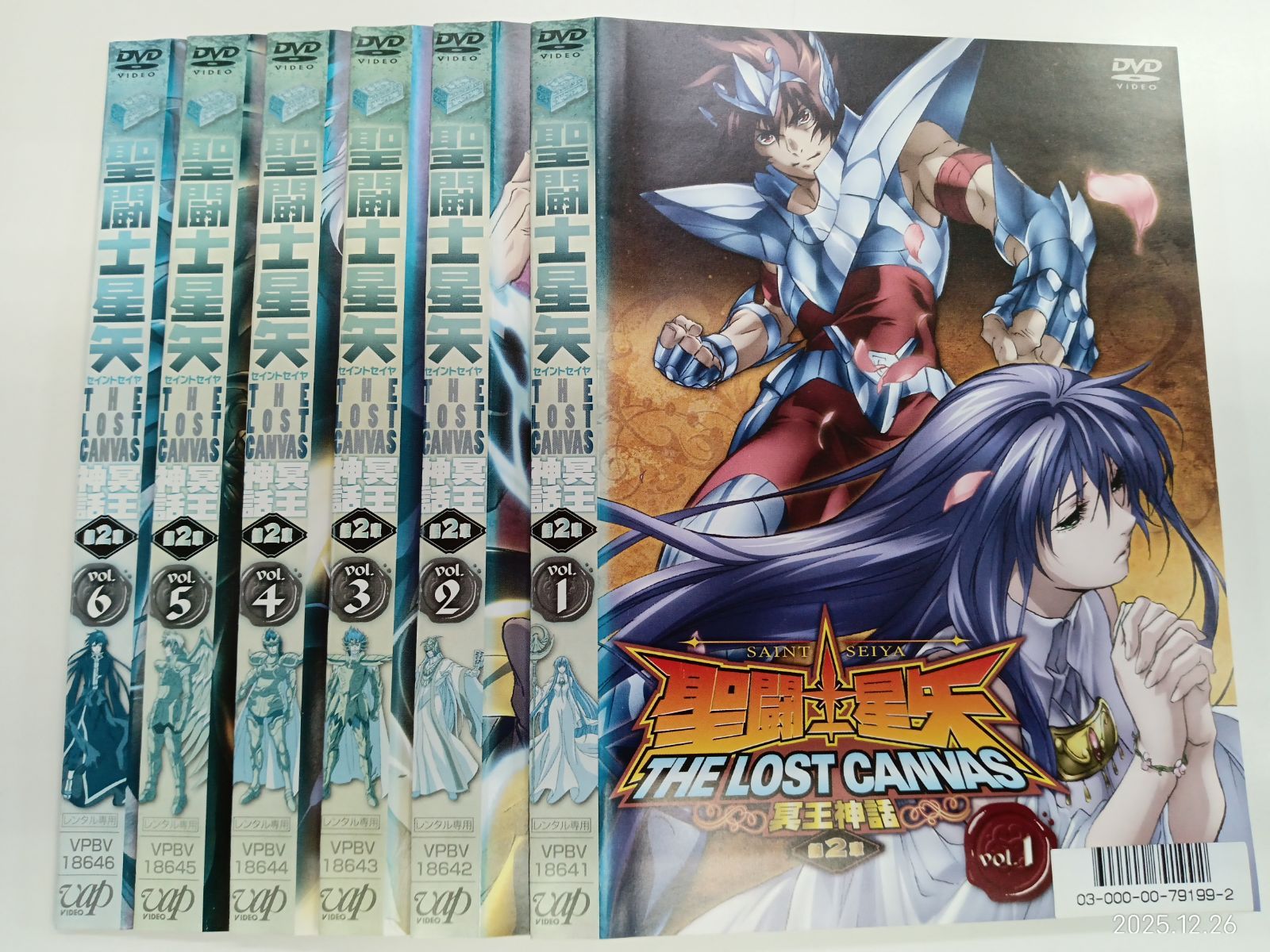 聖闘士星矢 THE LOST CANVAS 冥王神話 第2章 Vol.5 [DVD] 聖闘士星矢