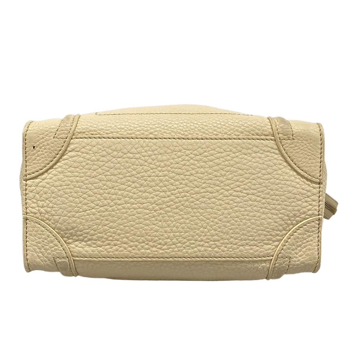 CELINE(セリーヌ) ハンドバッグ ラゲージマイクロショッパー ベージュ