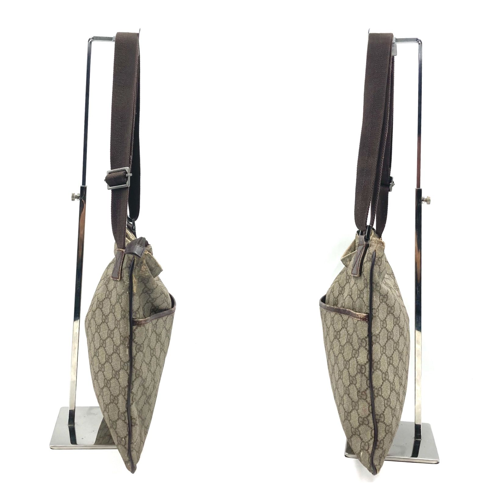 レディース GUCCI グッチ GGスプリーム クロスボディ ショルダーバッグ 