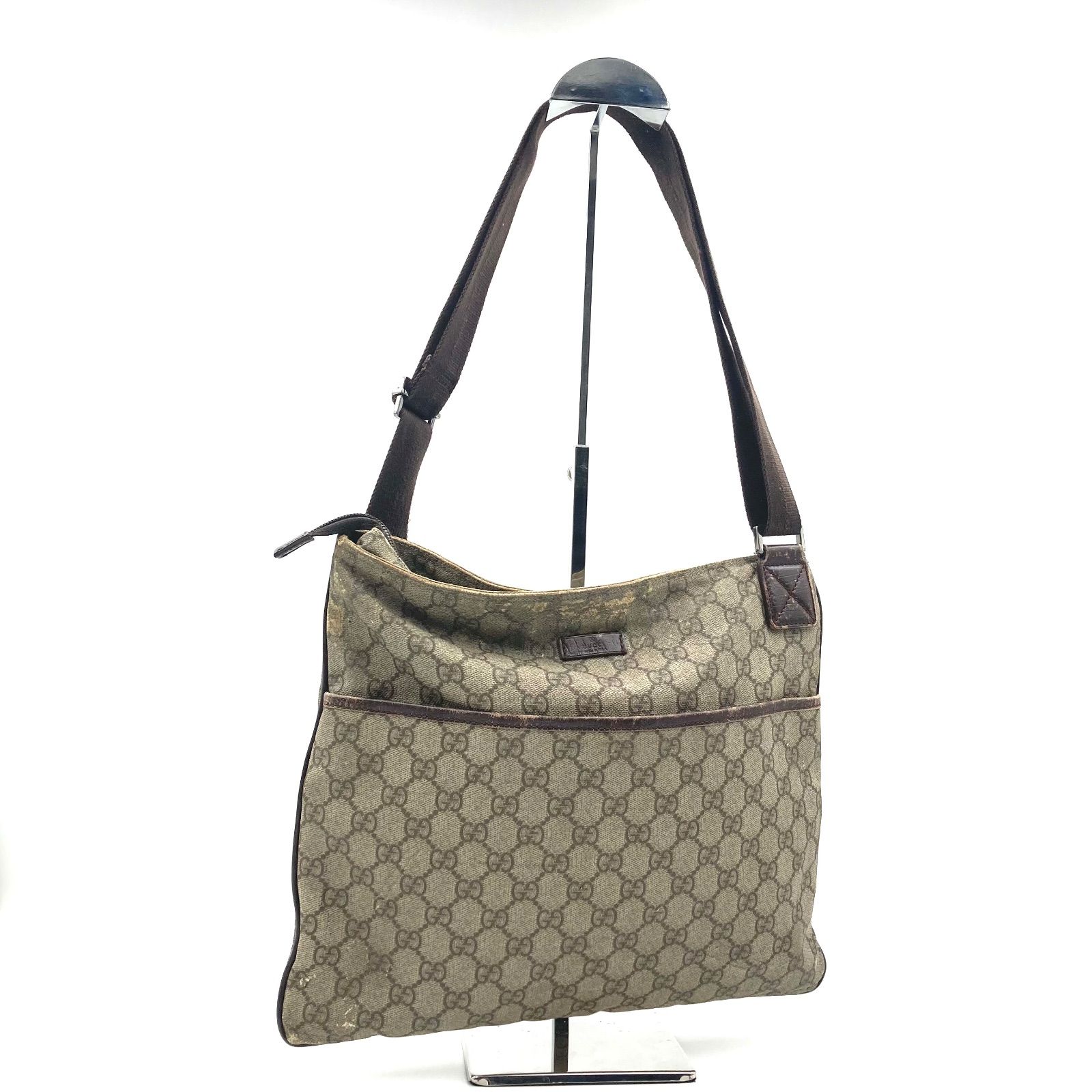 GUCCI グッチ GGスプリーム サコッシュ ワンショルダーバッグ 