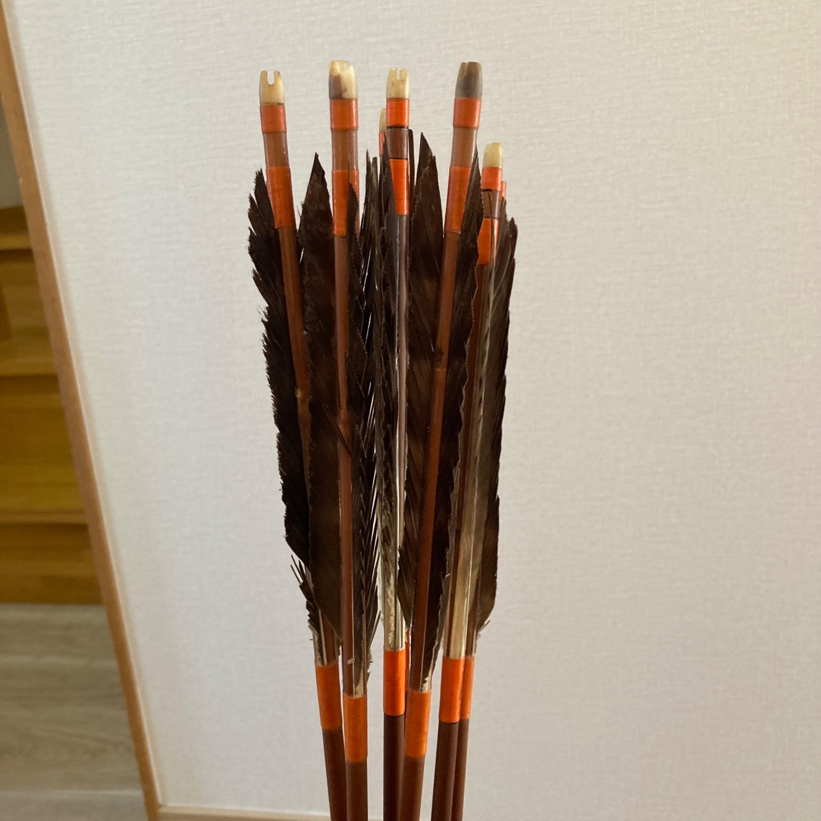 ⭐️竹矢 7本セット 長さ約85cm 重さ約22.1g ③ - メルカリ