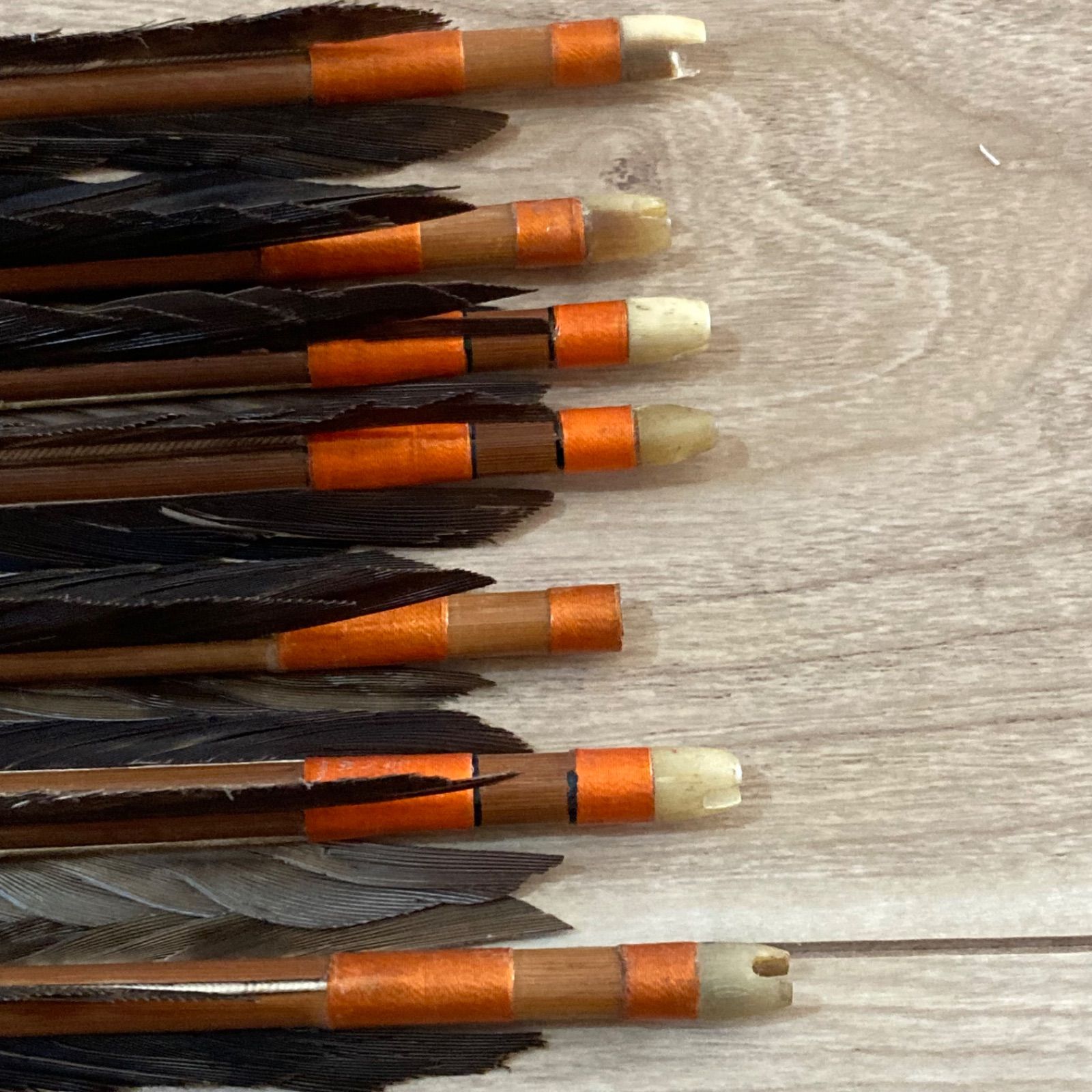 ⭐️竹矢 7本セット 長さ約85cm 重さ約22.1g ③ - メルカリ