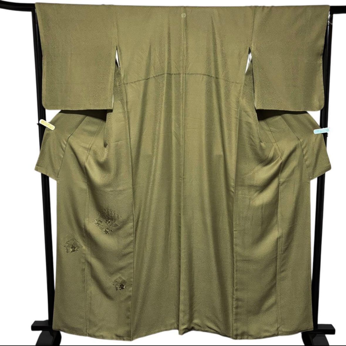 未使用近い　美品　袷　正絹 総絞り　総蘇州刺繍　振袖　フルセット 9点　やまと 未使用近い 美品 袷 正絹 紋付き スワトウ刺繍 蘇州刺繍 訪問着 フル