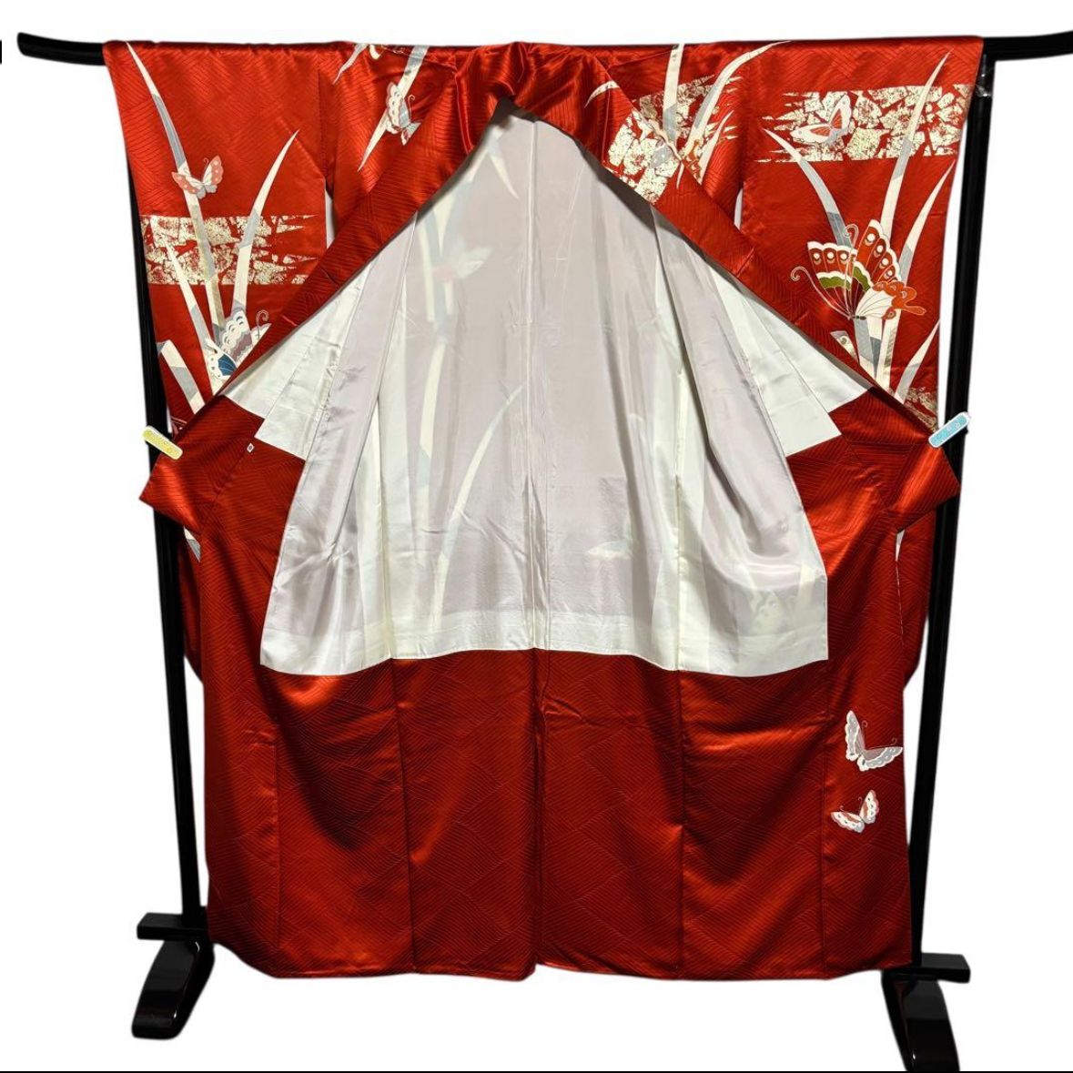 正絹 未使用近い 美品 伊勢丹扱い 袷 振袖 フルセット 7点 - メルカリ