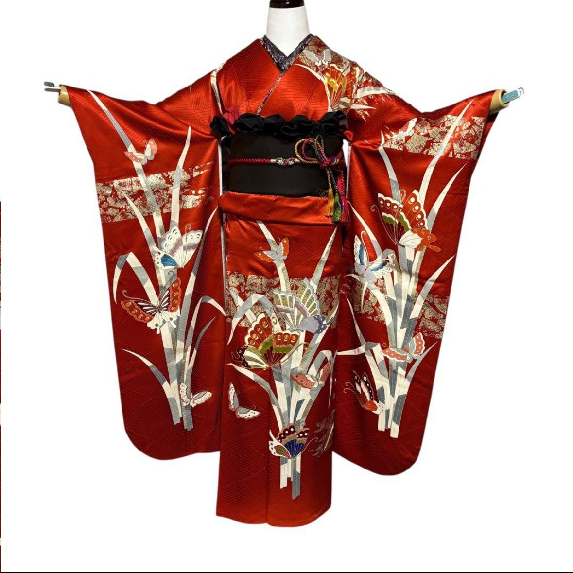 正絹 未使用近い 美品 伊勢丹扱い 袷 振袖 フルセット 7点 - メルカリ