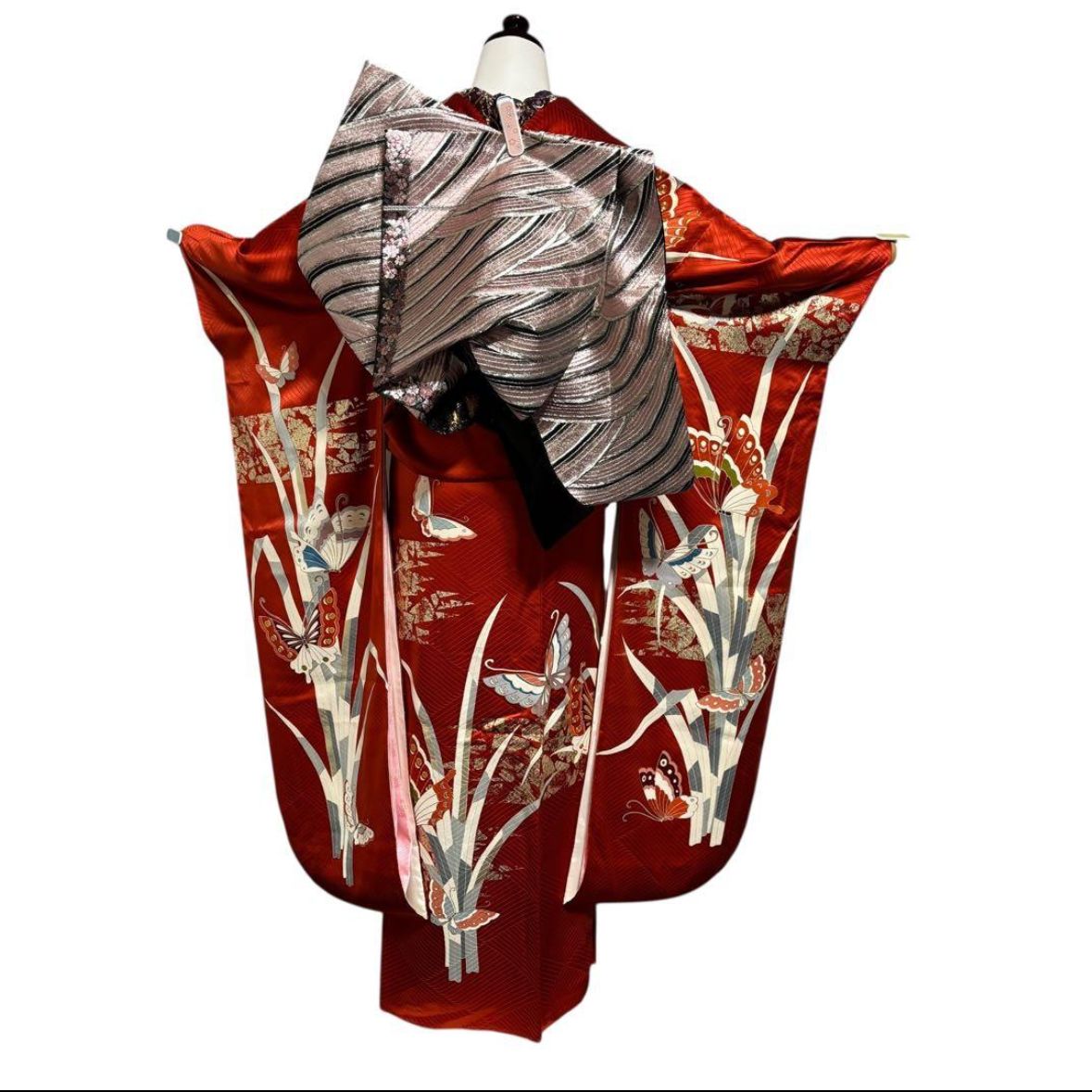 正絹 未使用近い 美品 伊勢丹扱い 袷 振袖 フルセット 7点 - メルカリ