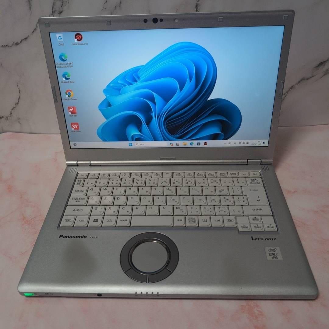 レッツノート CF-LV9/Corei7/SSD512/メモリ16/Office レッツノート CF-LV9/Corei7/SSD512/メモリ16/Office Office付き 即納