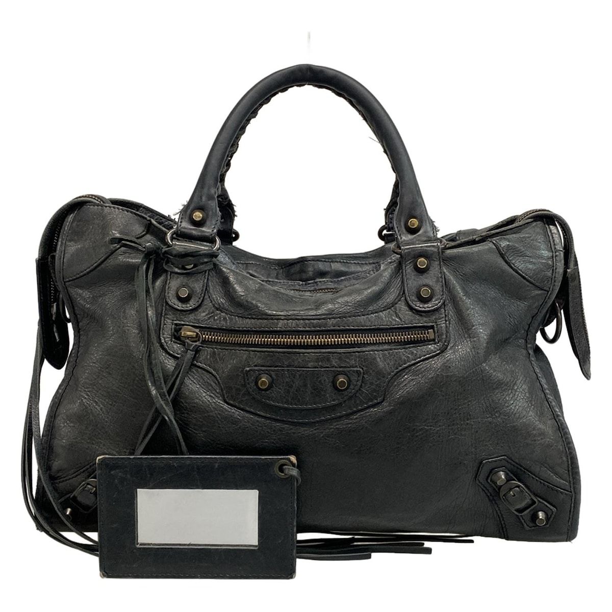 BALENCIAGA(バレンシアガ) ハンドバッグ ザ・シティ 115748 ダーク