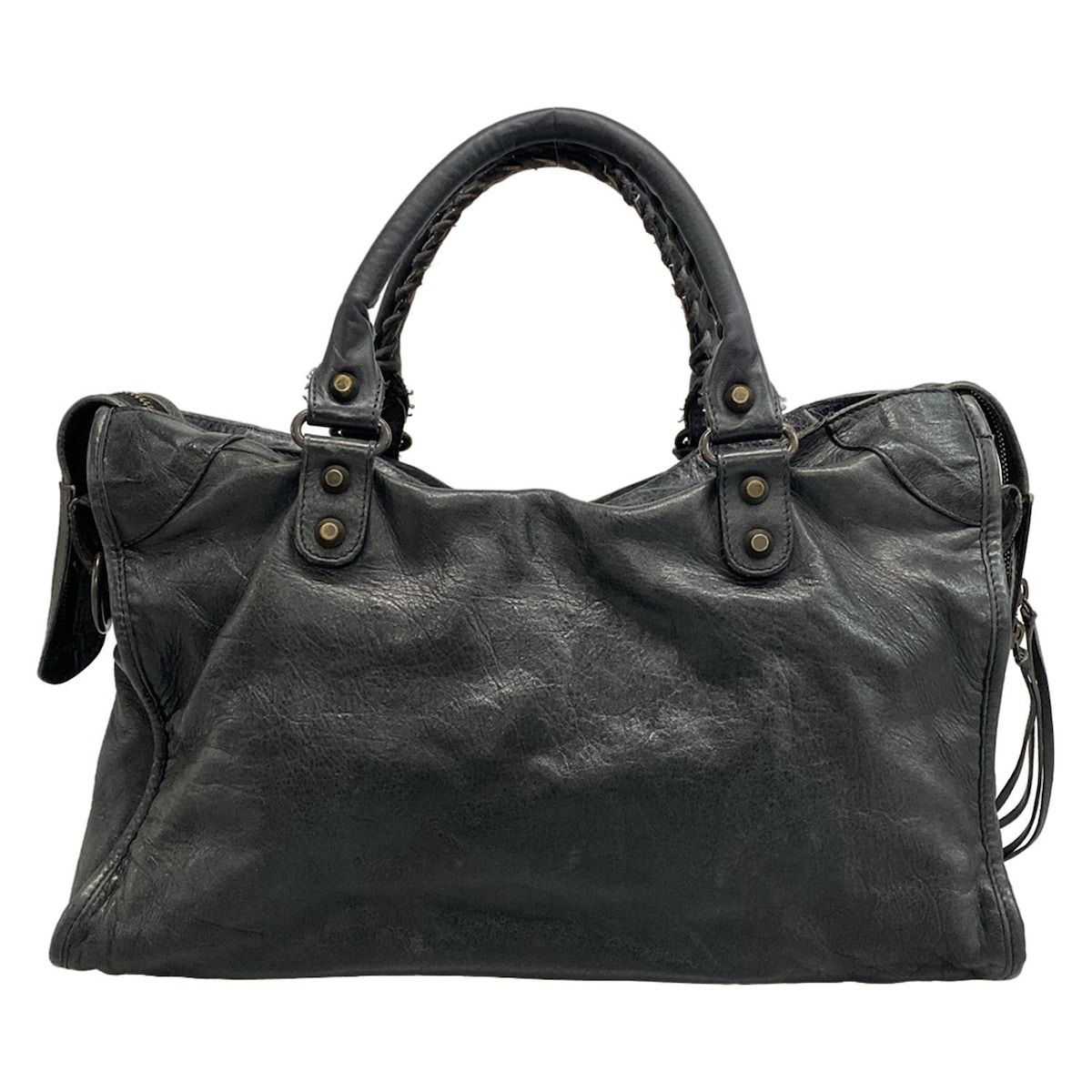 BALENCIAGA(バレンシアガ) ハンドバッグ ザ・シティ 115748 ダーク