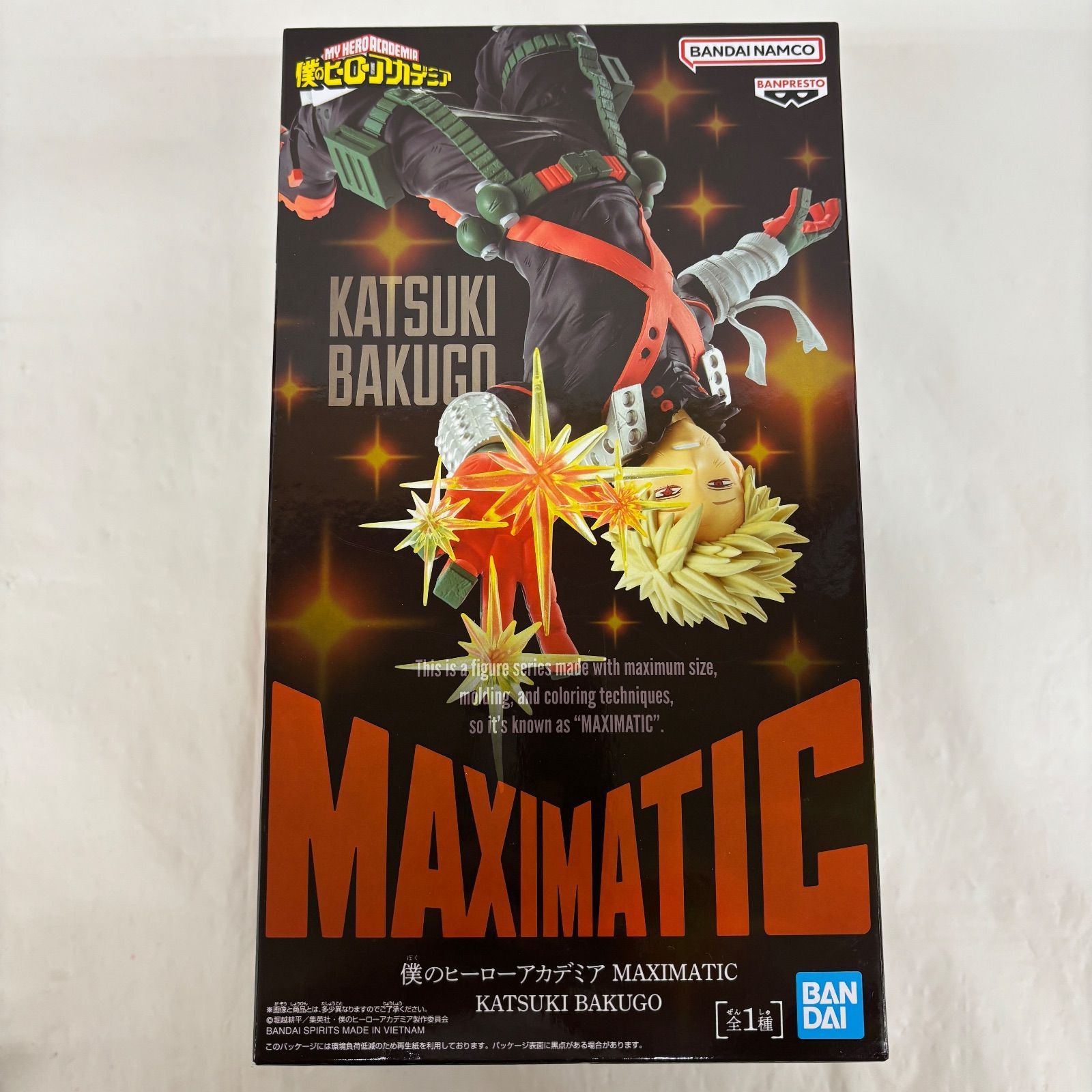 未開封 僕のヒーローアカデミア MAXIMATIC KATSUKI BAKUGO LFQB02 f101 