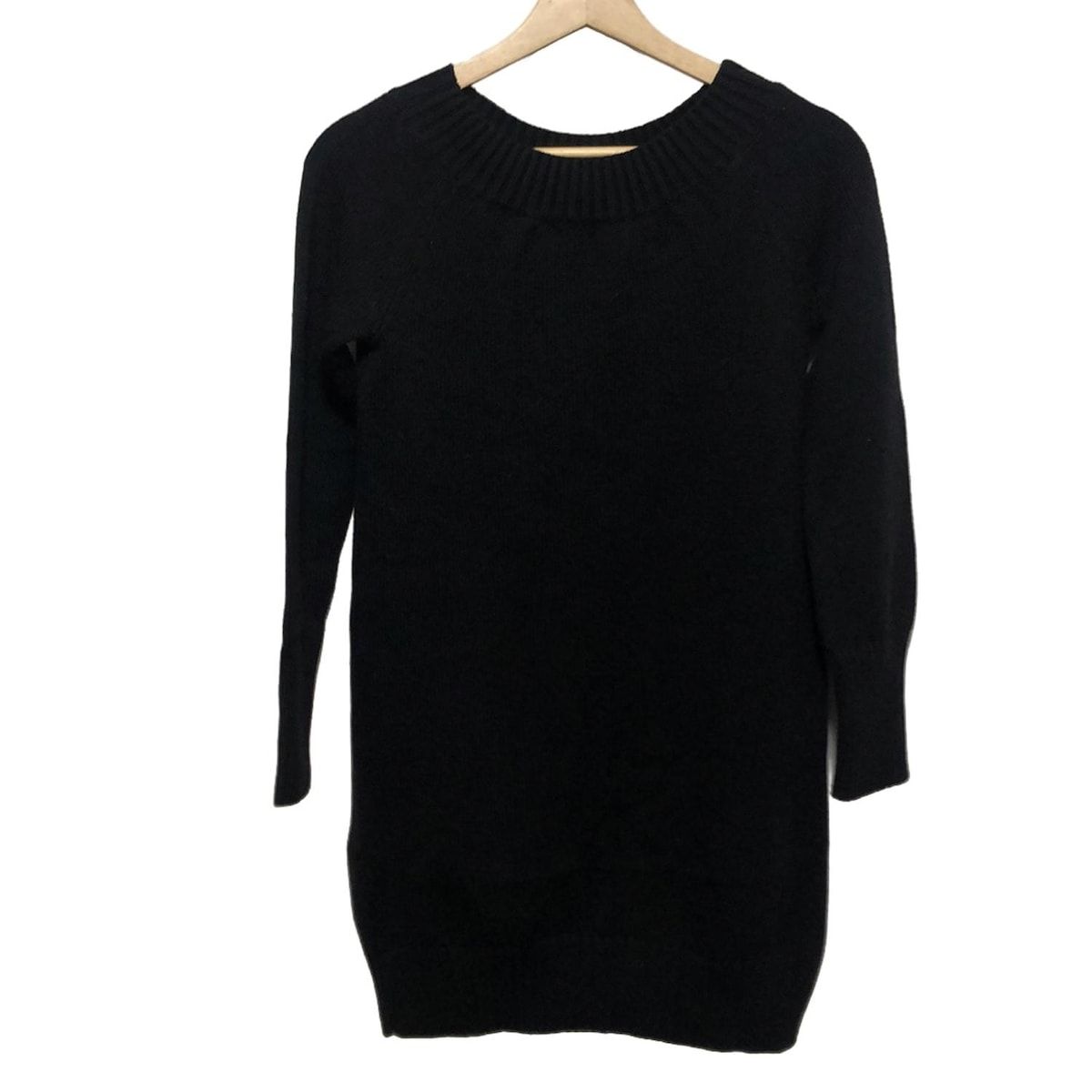 FOXEY フォクシー カシミヤ100% 長袖ニット セーター 黒 M FOXEYフォクシーセーターカシミヤ100% 上品ページュ