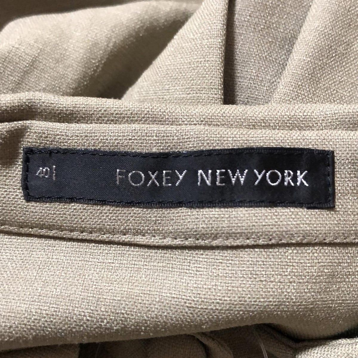 FOXEY NEW YORK(フォクシーニューヨーク) ワンピース サイズ40 M