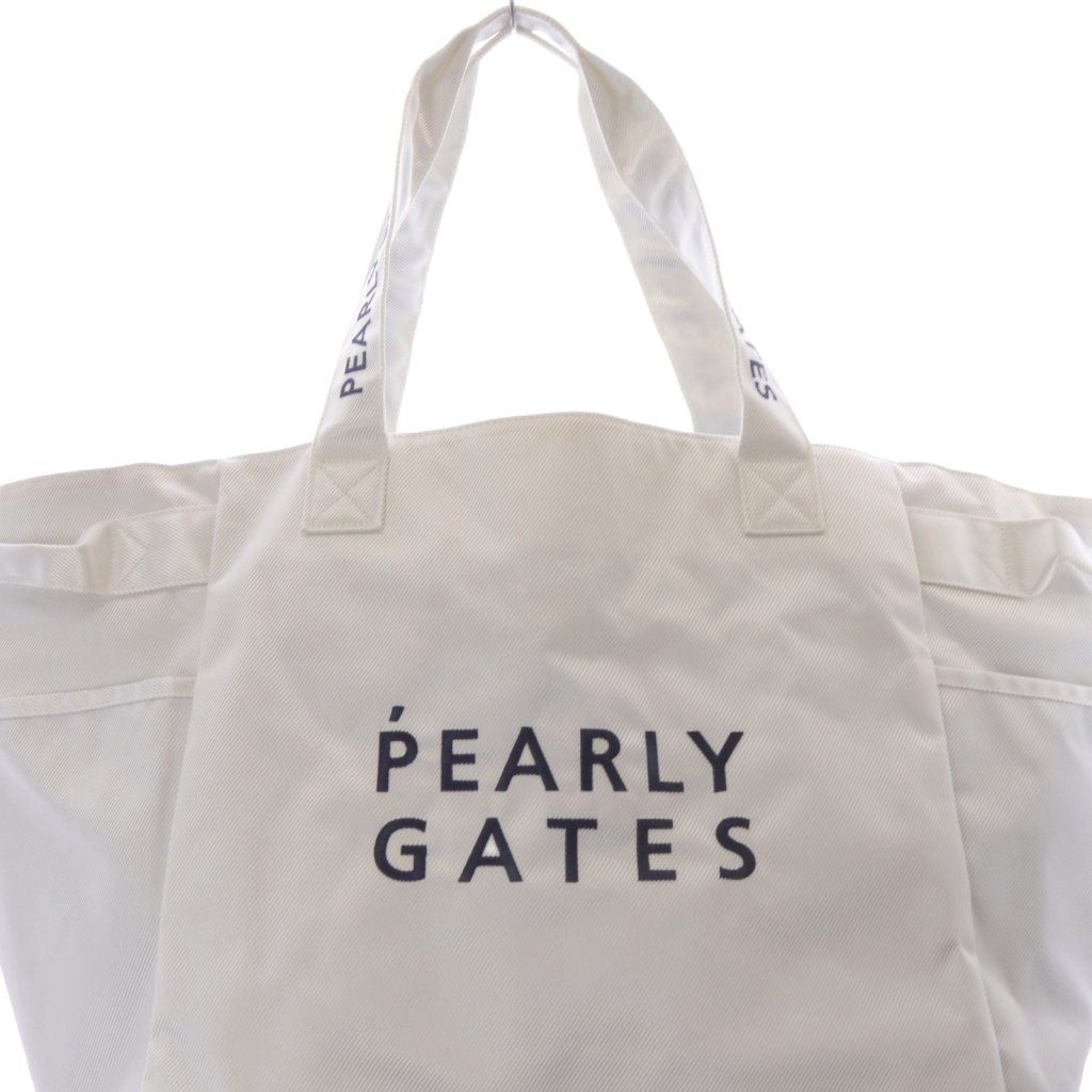 ゆかりん　PEARLY GATES トートバッグ ホワイト PEARLY GATES トートバッグ ホワイト - メルカリ