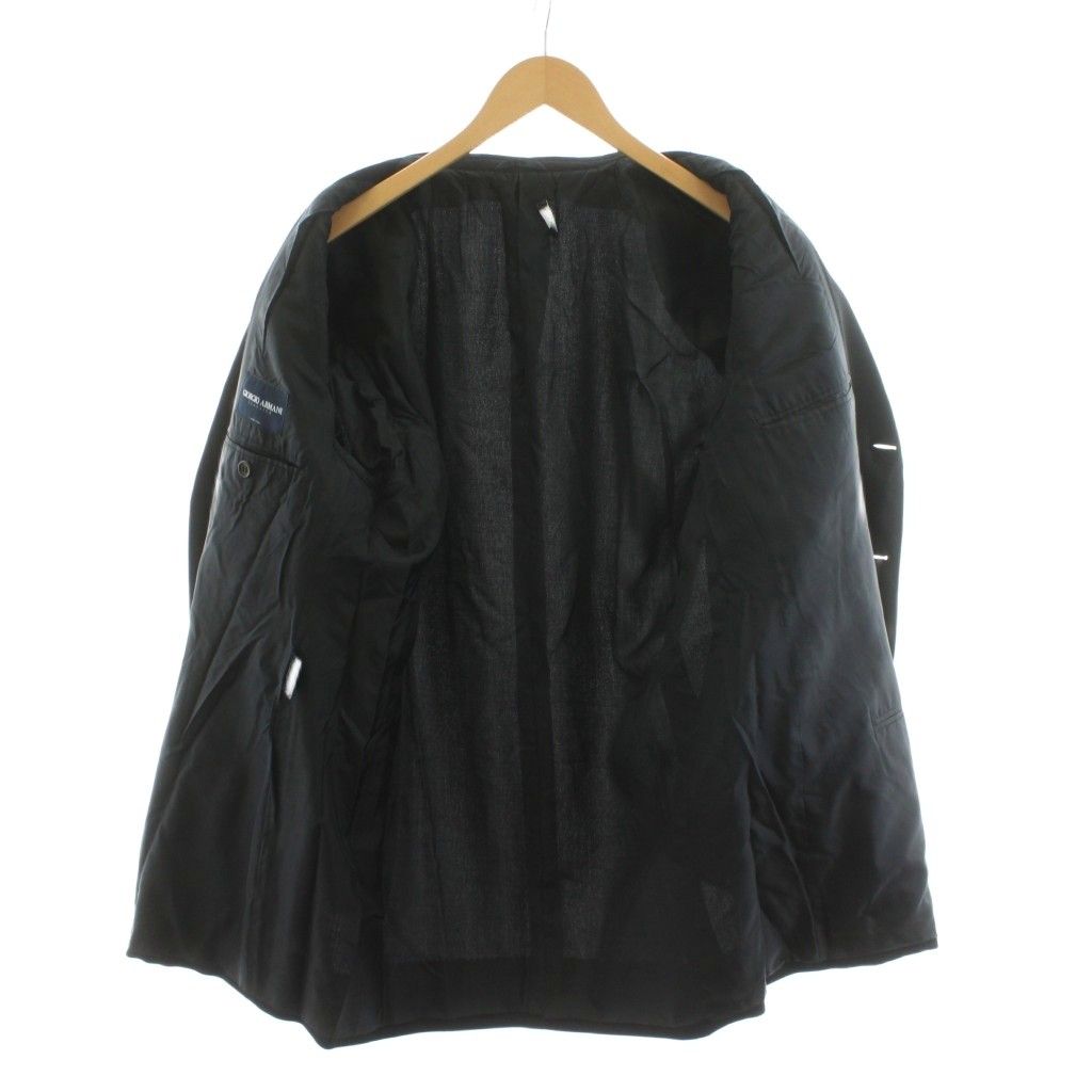 ジョルジオアルマーニ E テーラードジャケット 現行 黒ラベル シルク ARMANI EXCHANGE ジャケット テーラードジャケット 「A|X アルマーニ